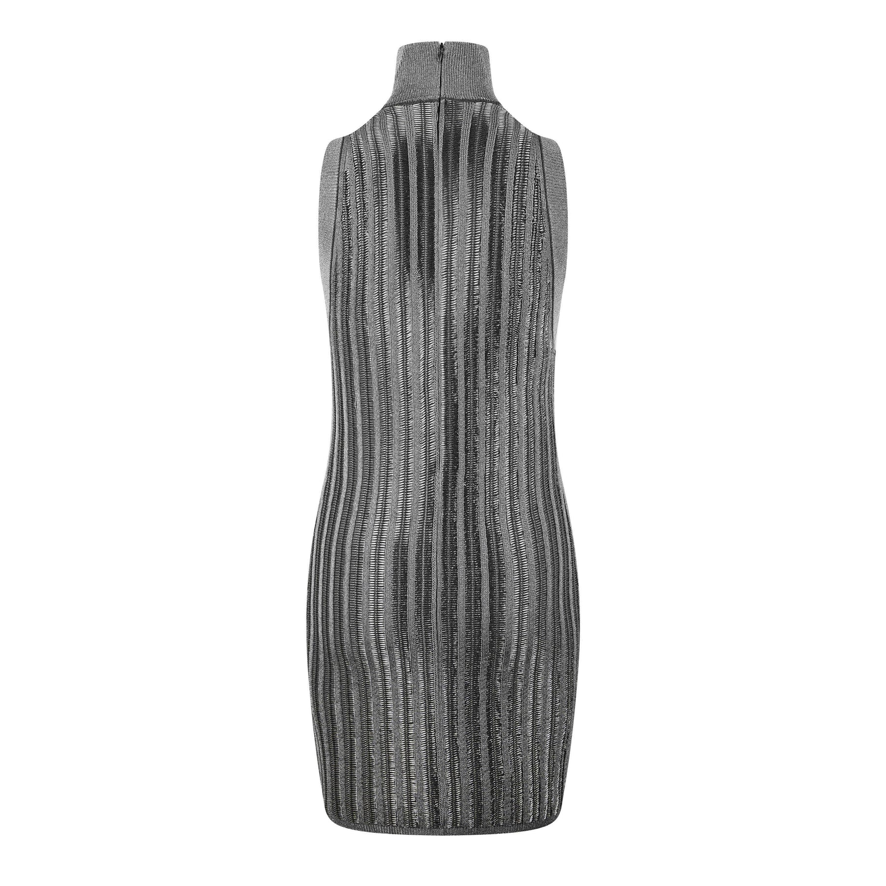 Slinky Rib Knit Mini Dress