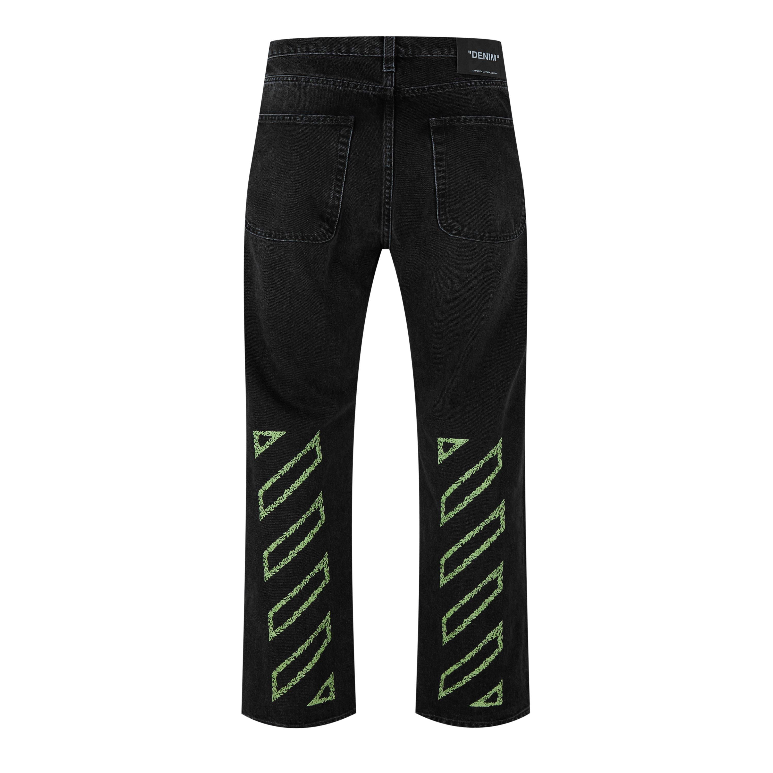 Diag Relax Straight Leg Jeans