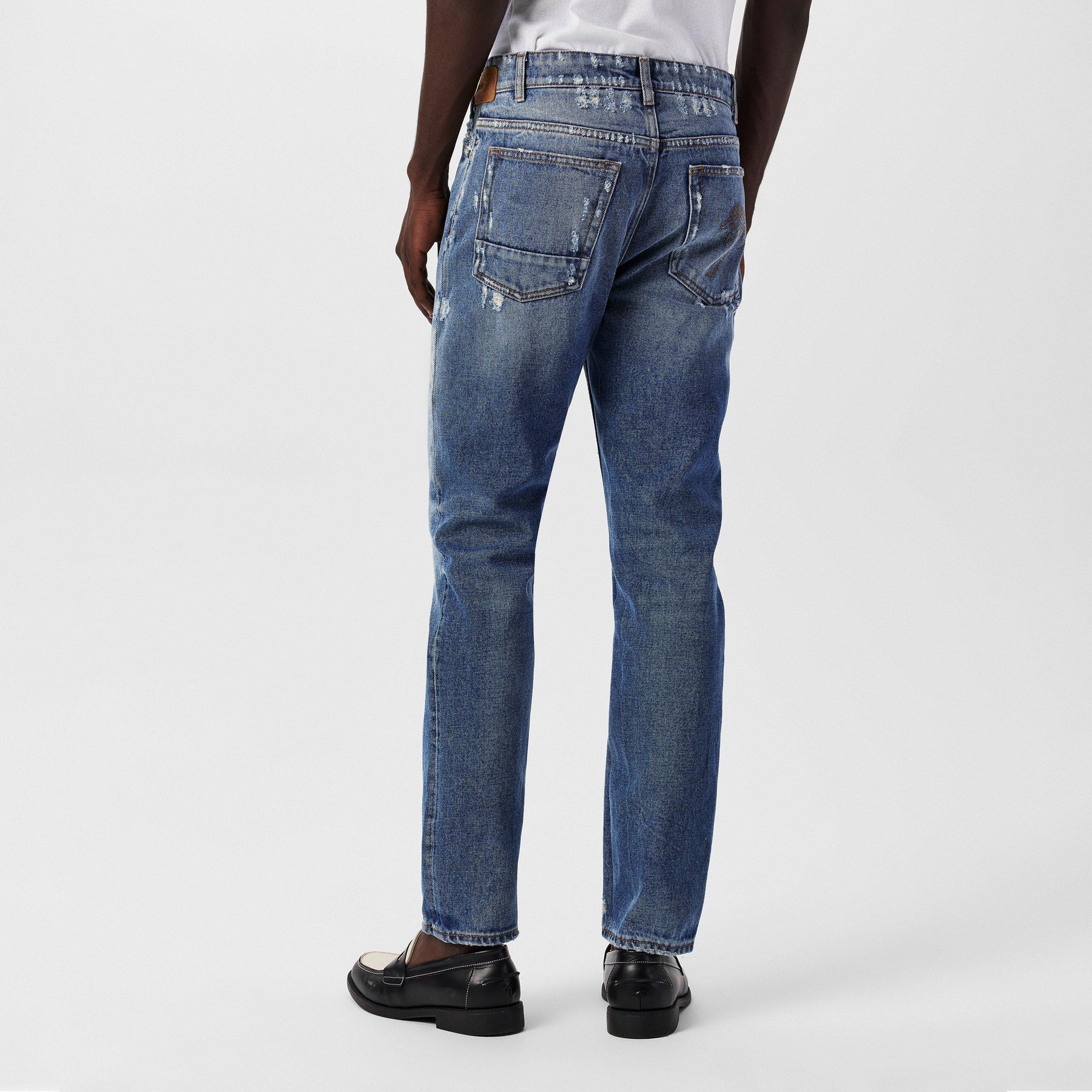 Mid Waist Regular Jeans