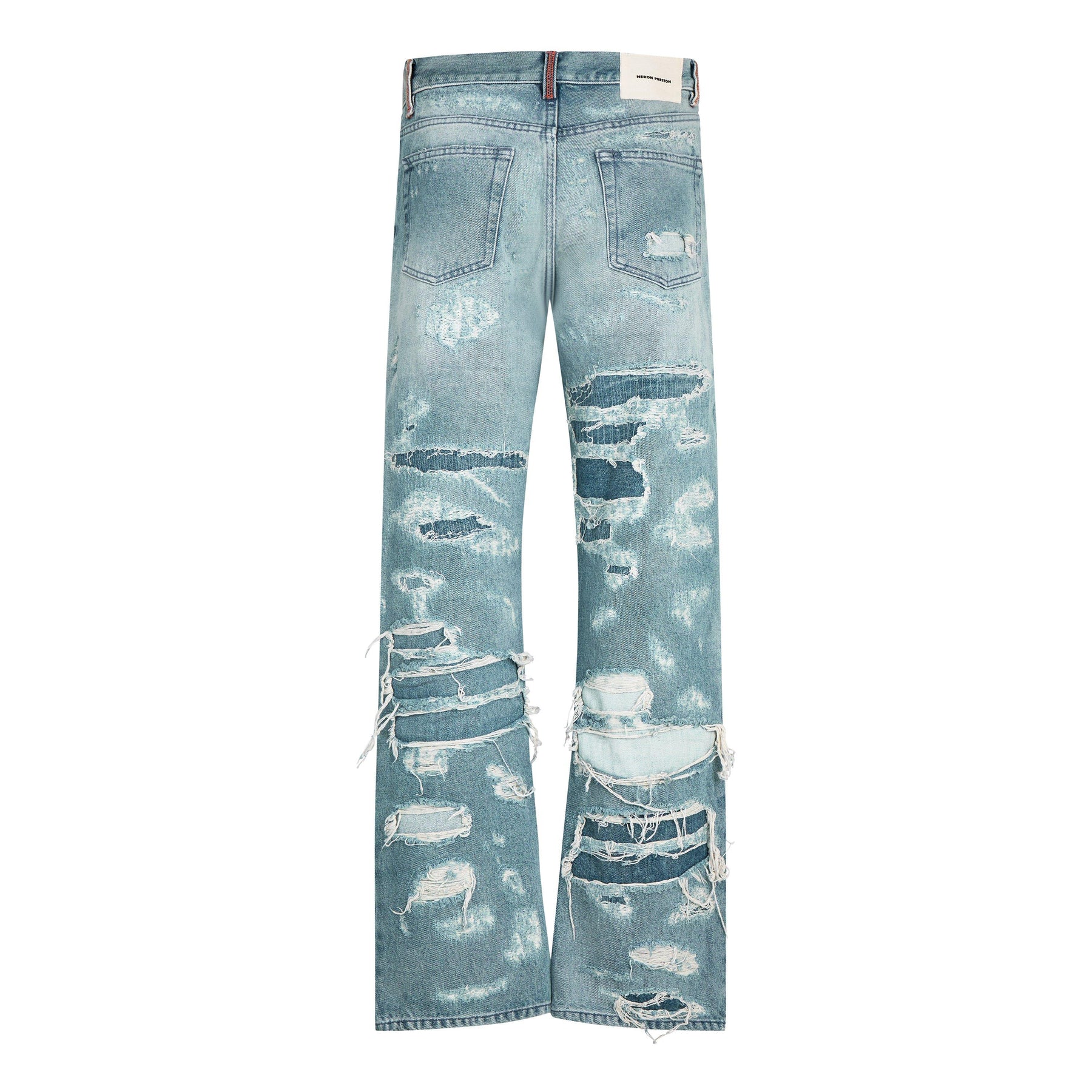 Super Distressed 5 Pocket Jeans