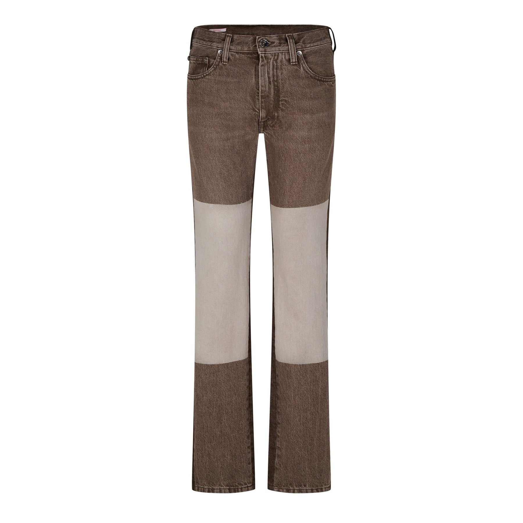 Diagonal Slim Fit Jeans