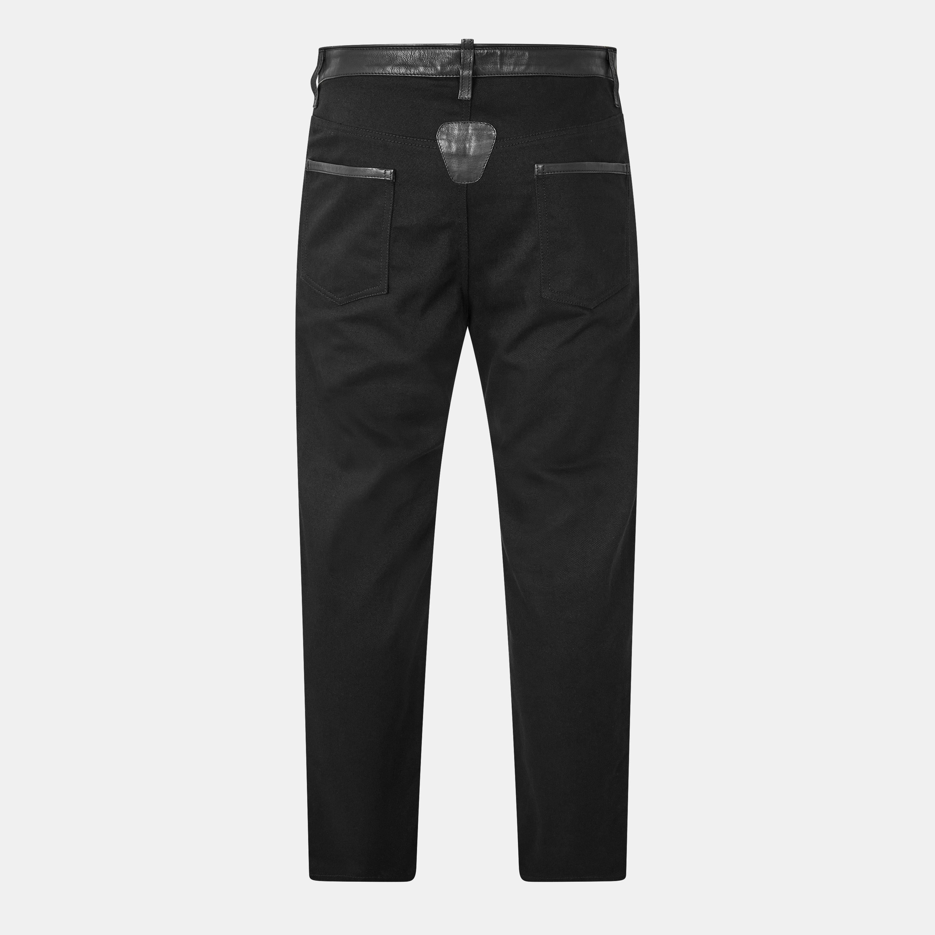Denim Straight Leg Jeans