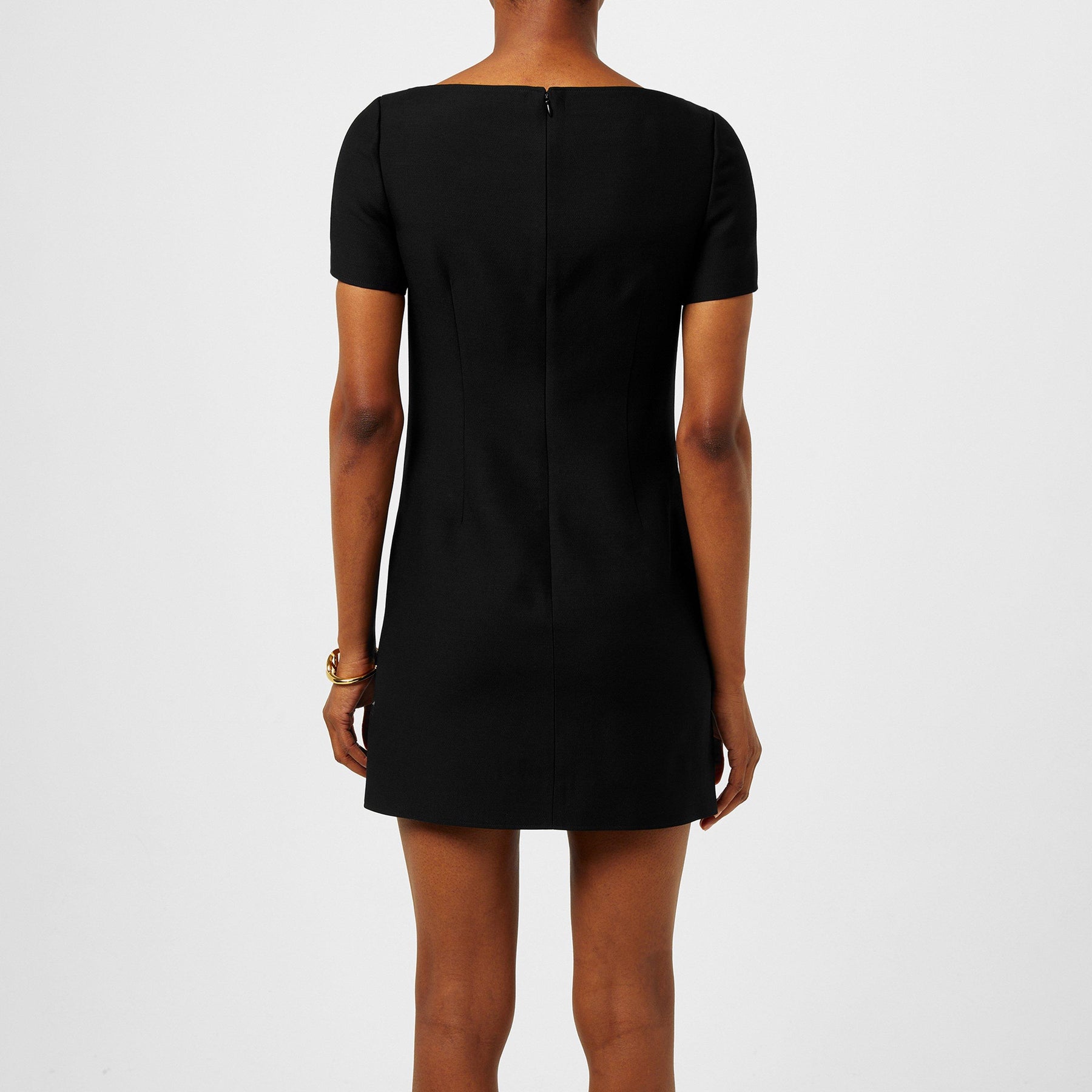Crepe Couture Mini Dress