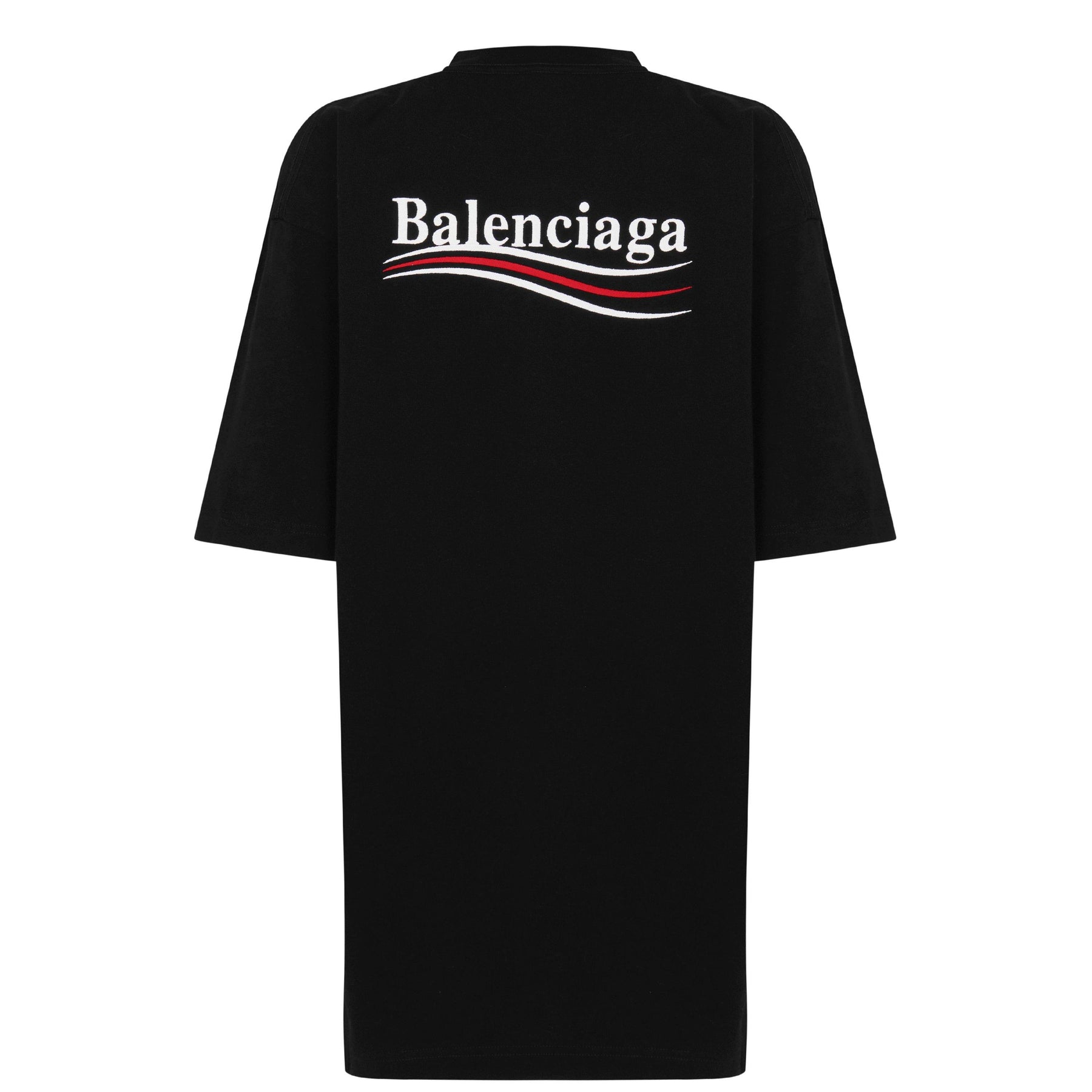 Political Logo Oversized T-Shirt