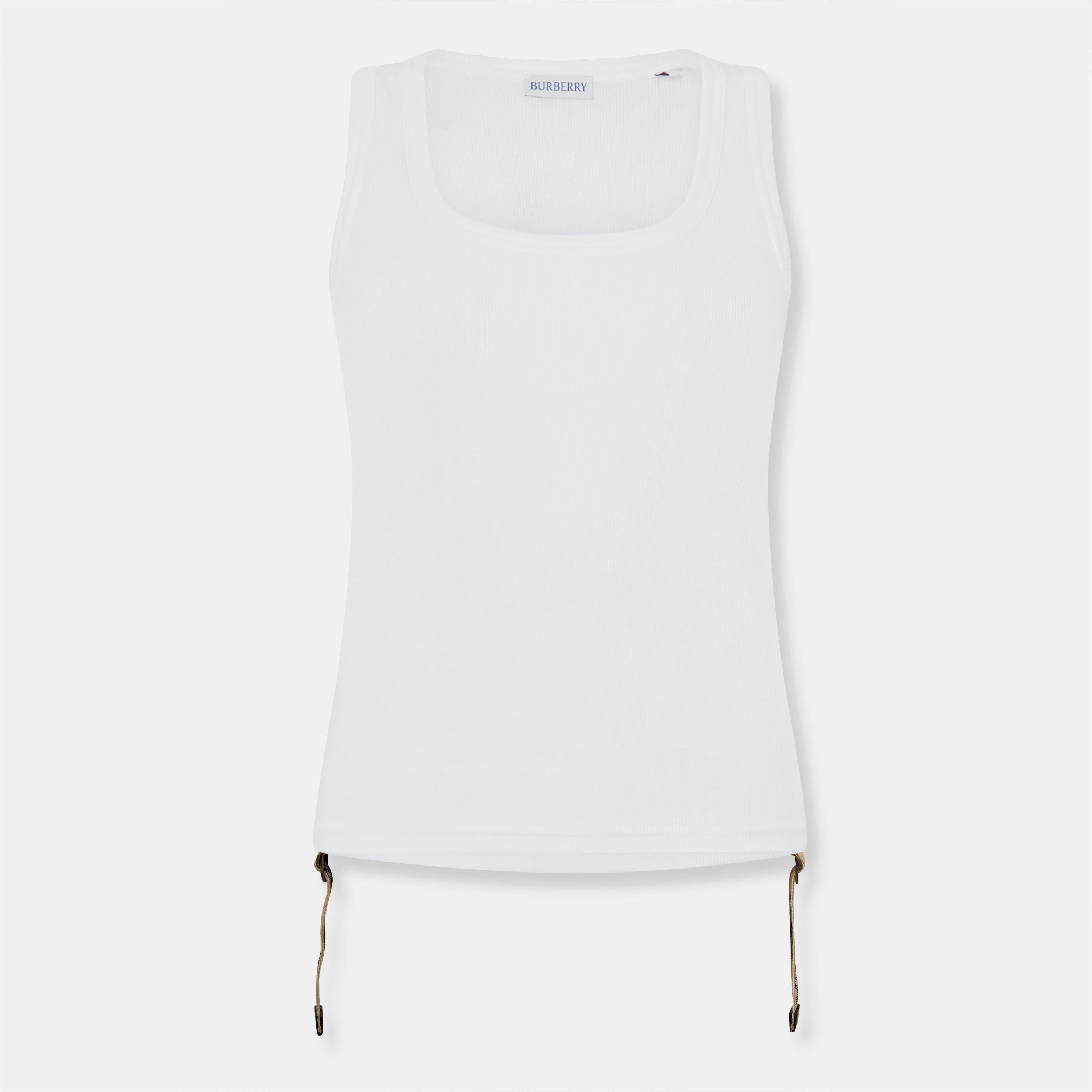 Ruched Buckle Tank Top