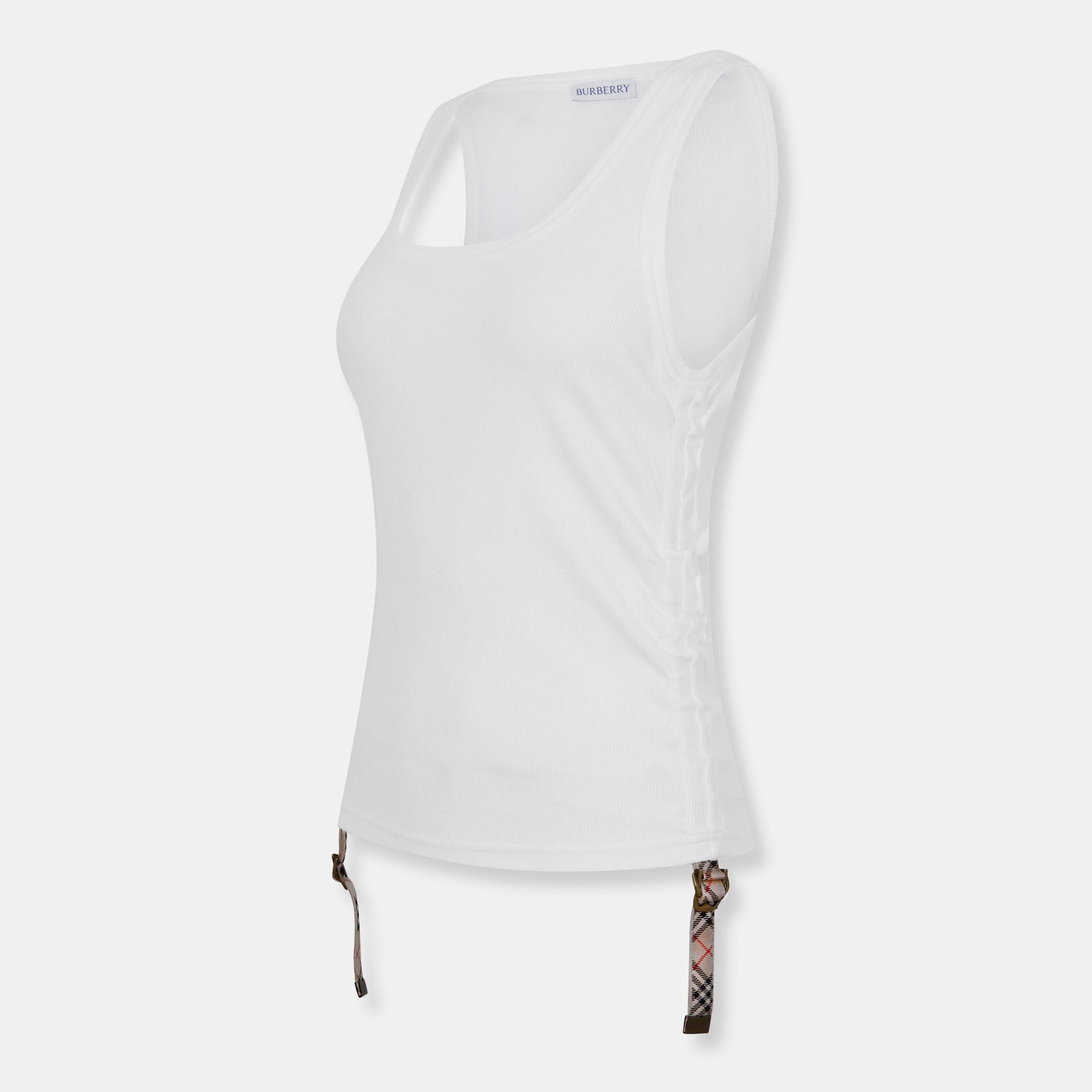 Ruched Buckle Tank Top