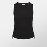 Ruched Buckle Tank Top