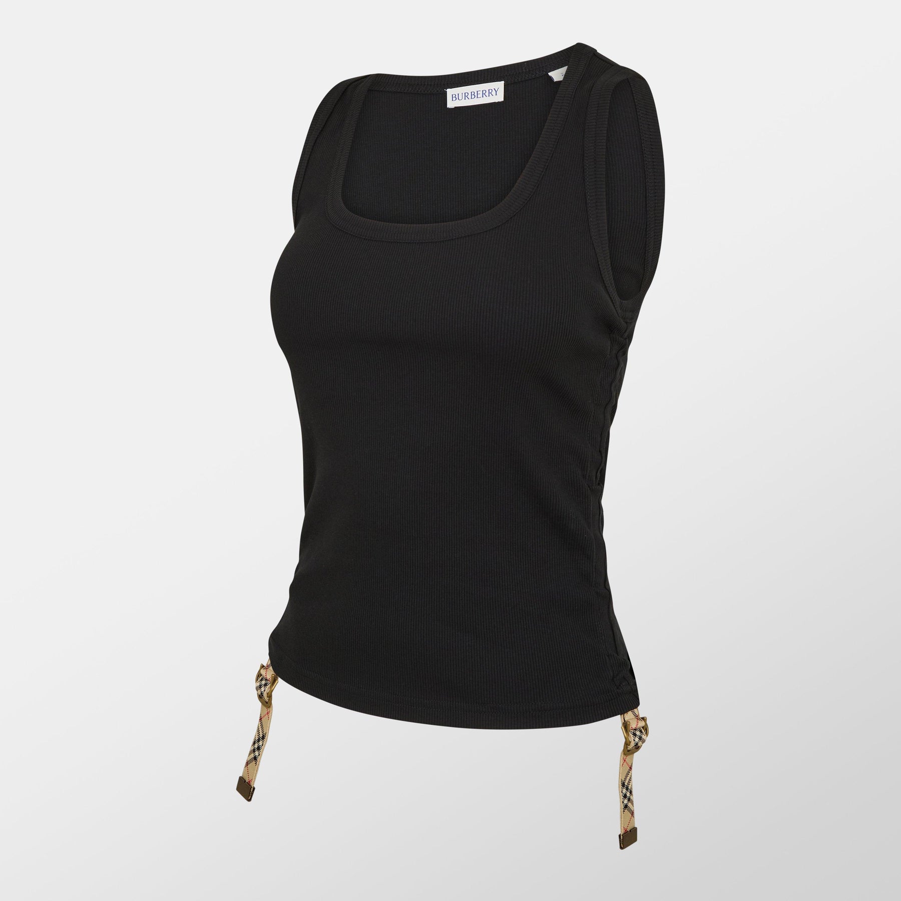Ruched Buckle Tank Top