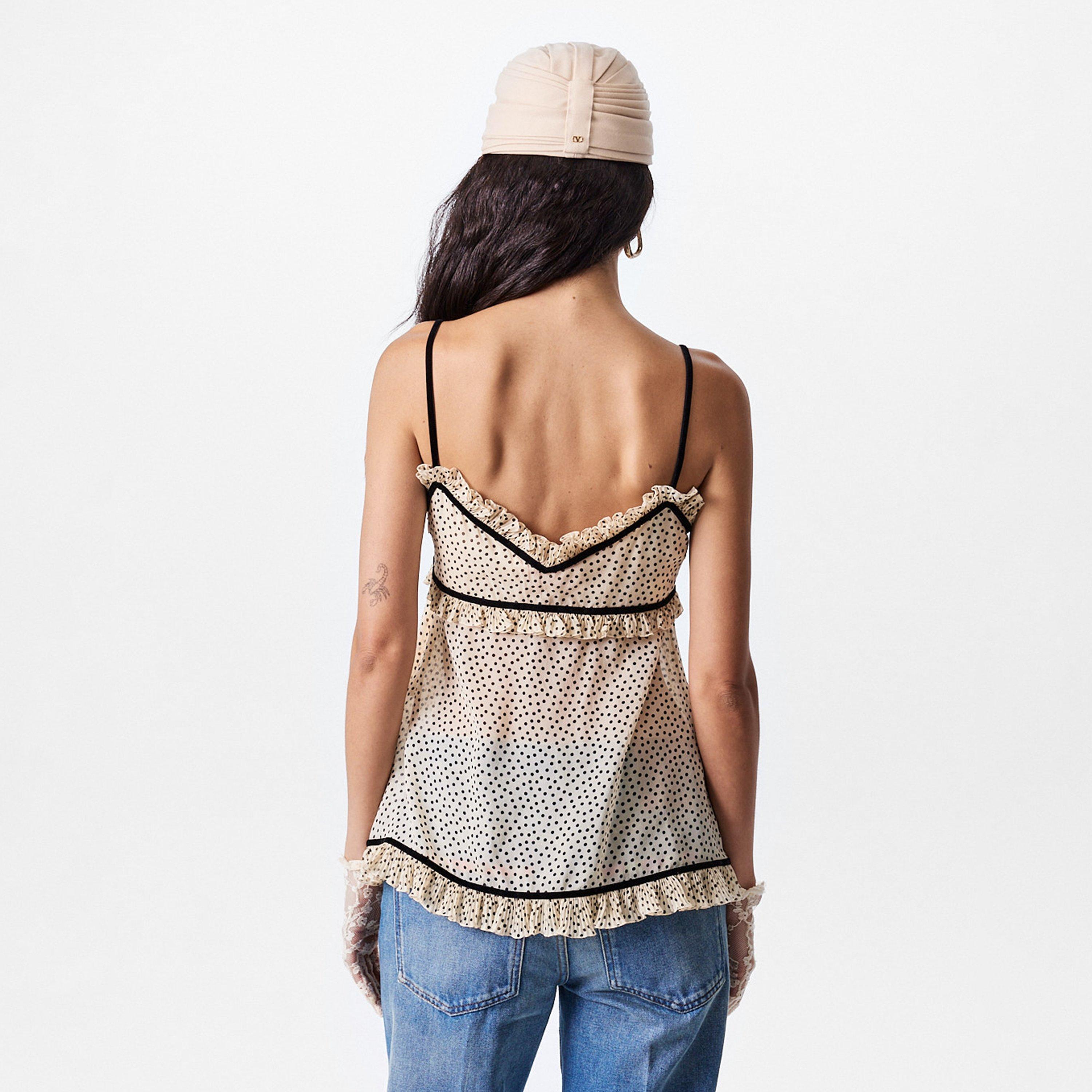 Women's Polka Dot Cami Top