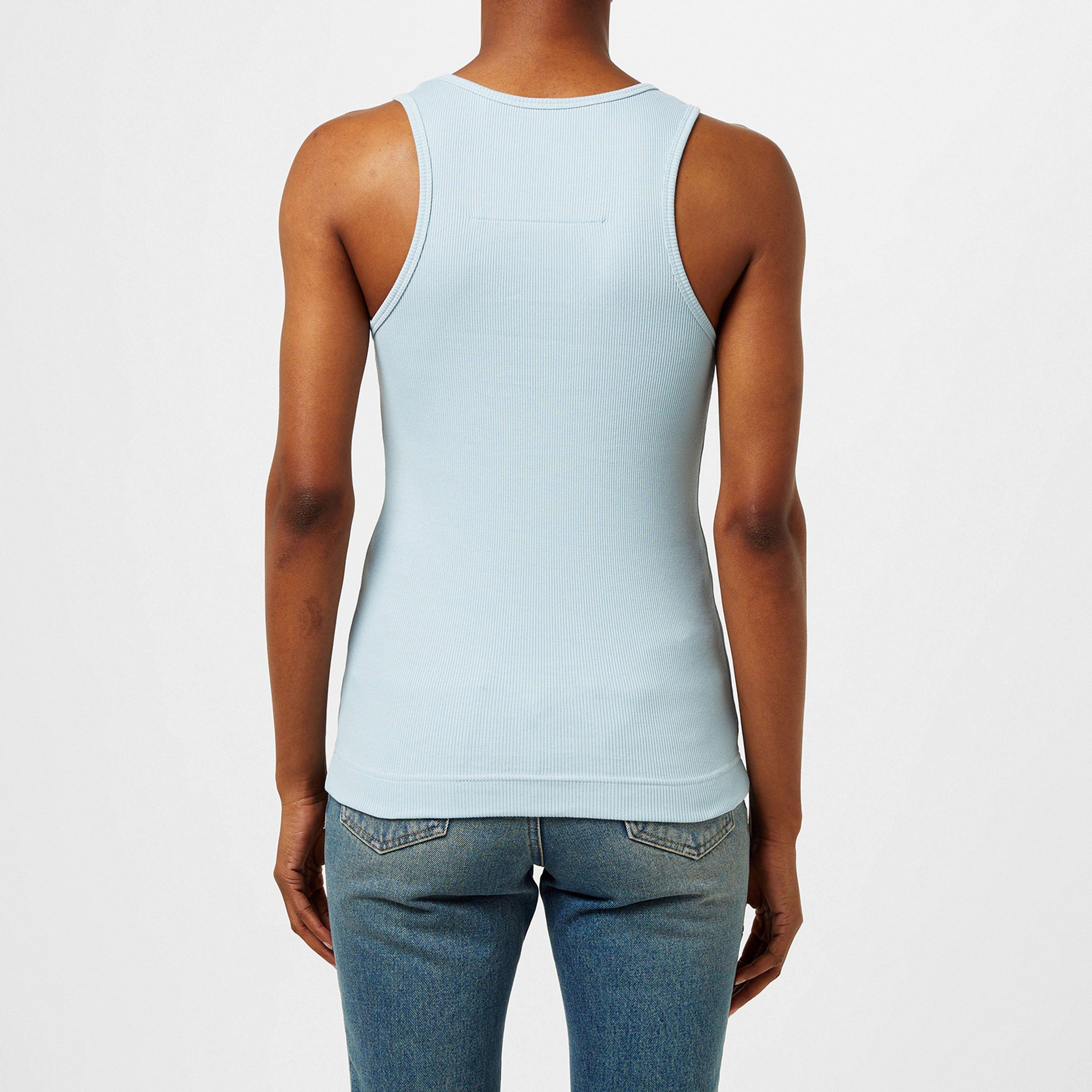 Women'S Rib Logo Tank Top
