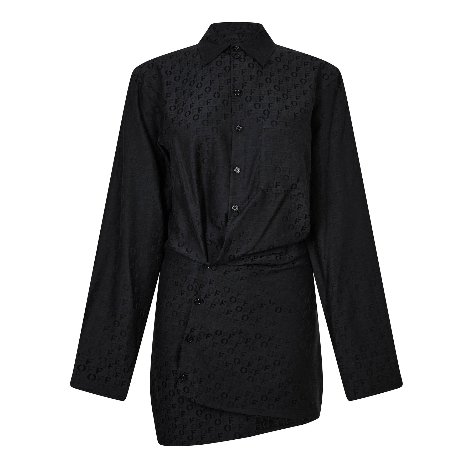 Twisted Shirt Dress