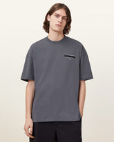 Redact Oversized Embroidered Logo T-Shirt