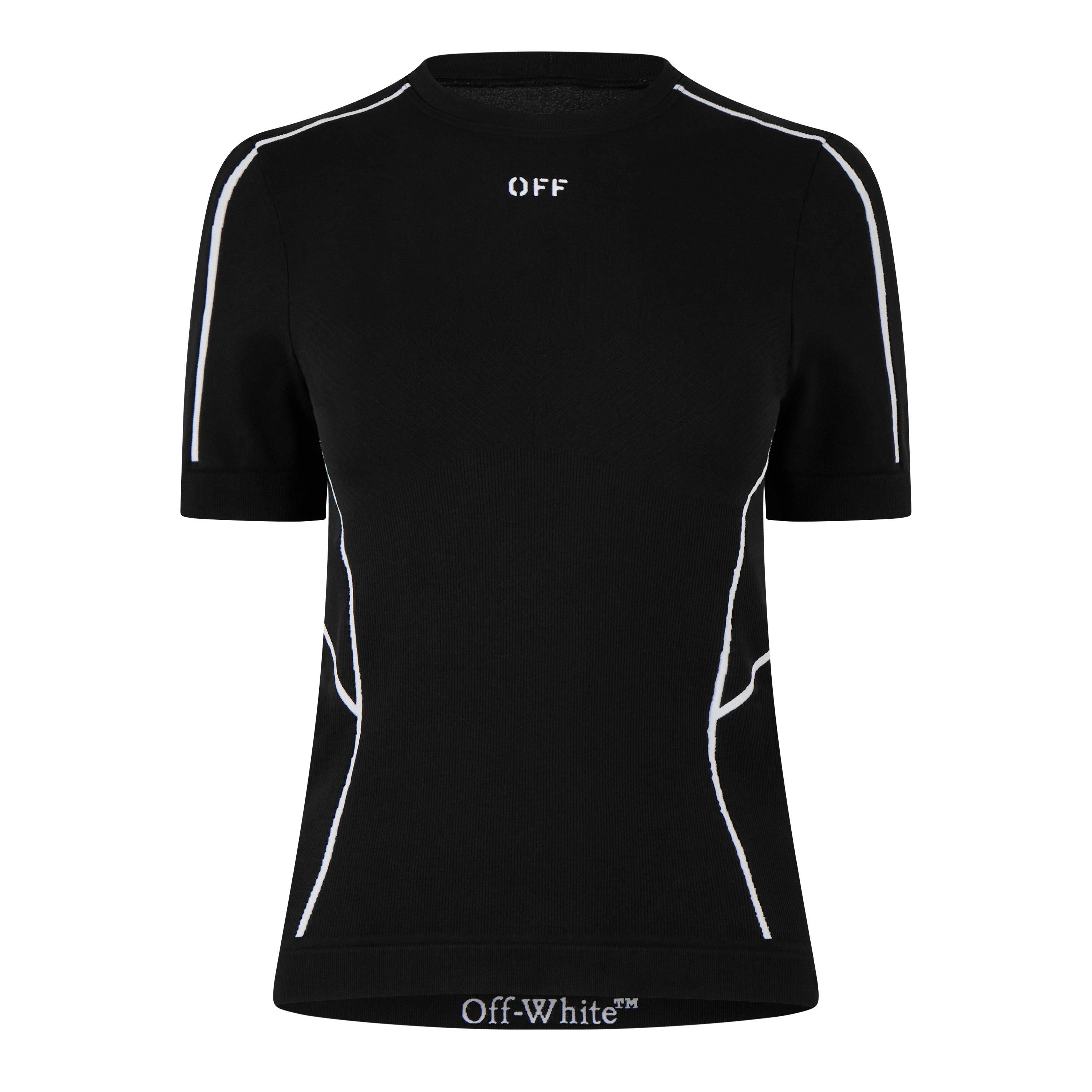 Seamless Stretch Short Sleeve Slim Fit T-Shirt