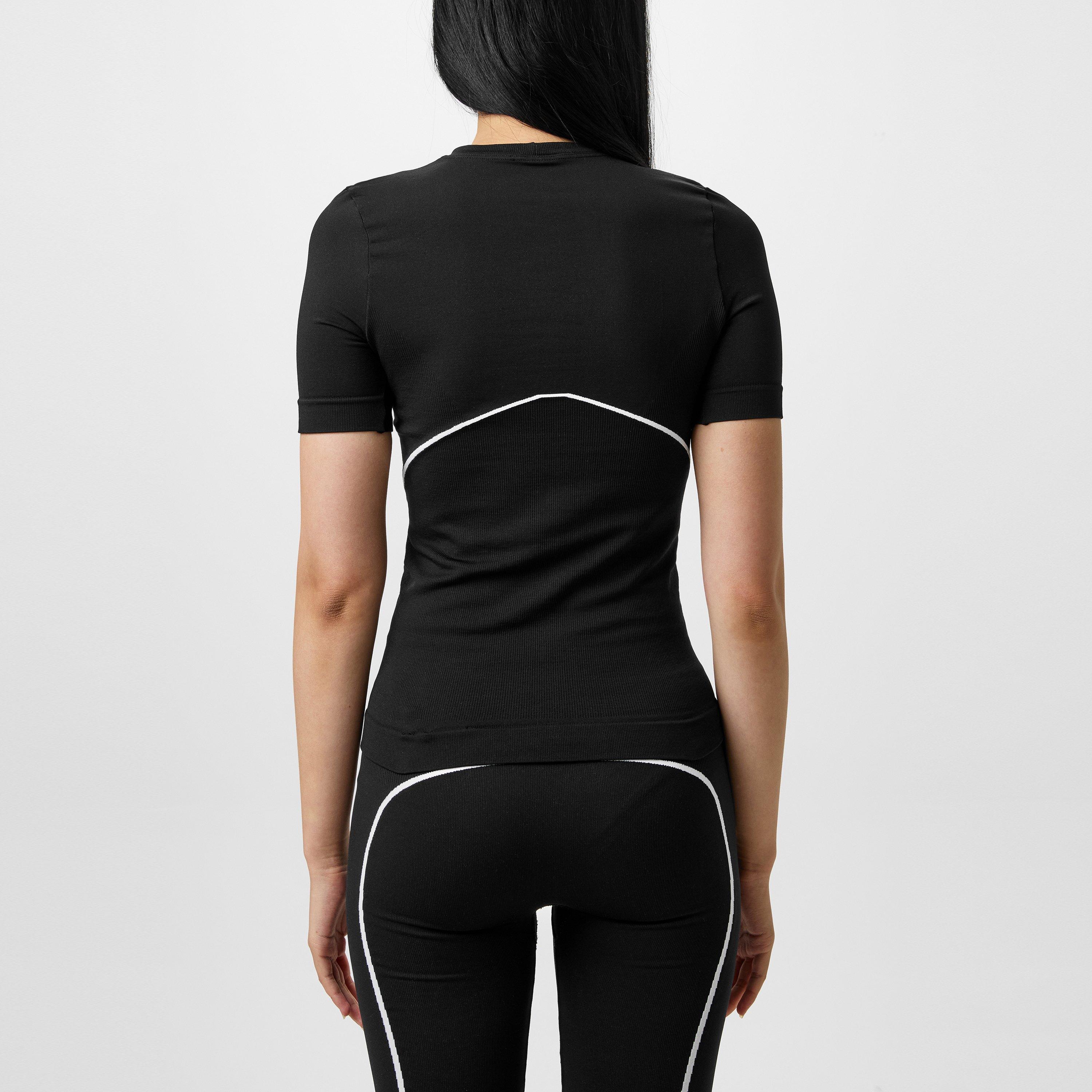 Seamless Stretch Short Sleeve Slim Fit T-Shirt