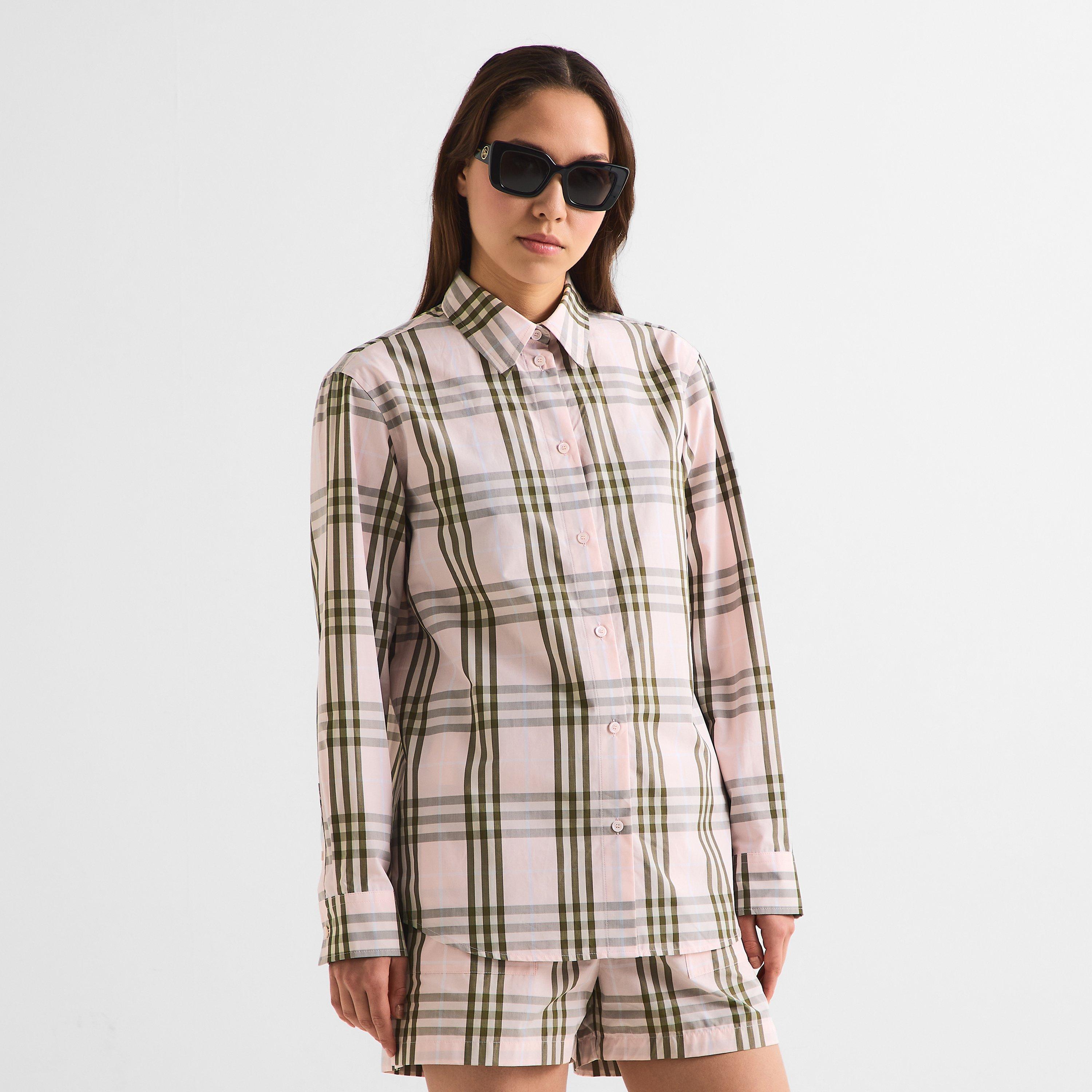 Long Sleeve Patterned Shirt