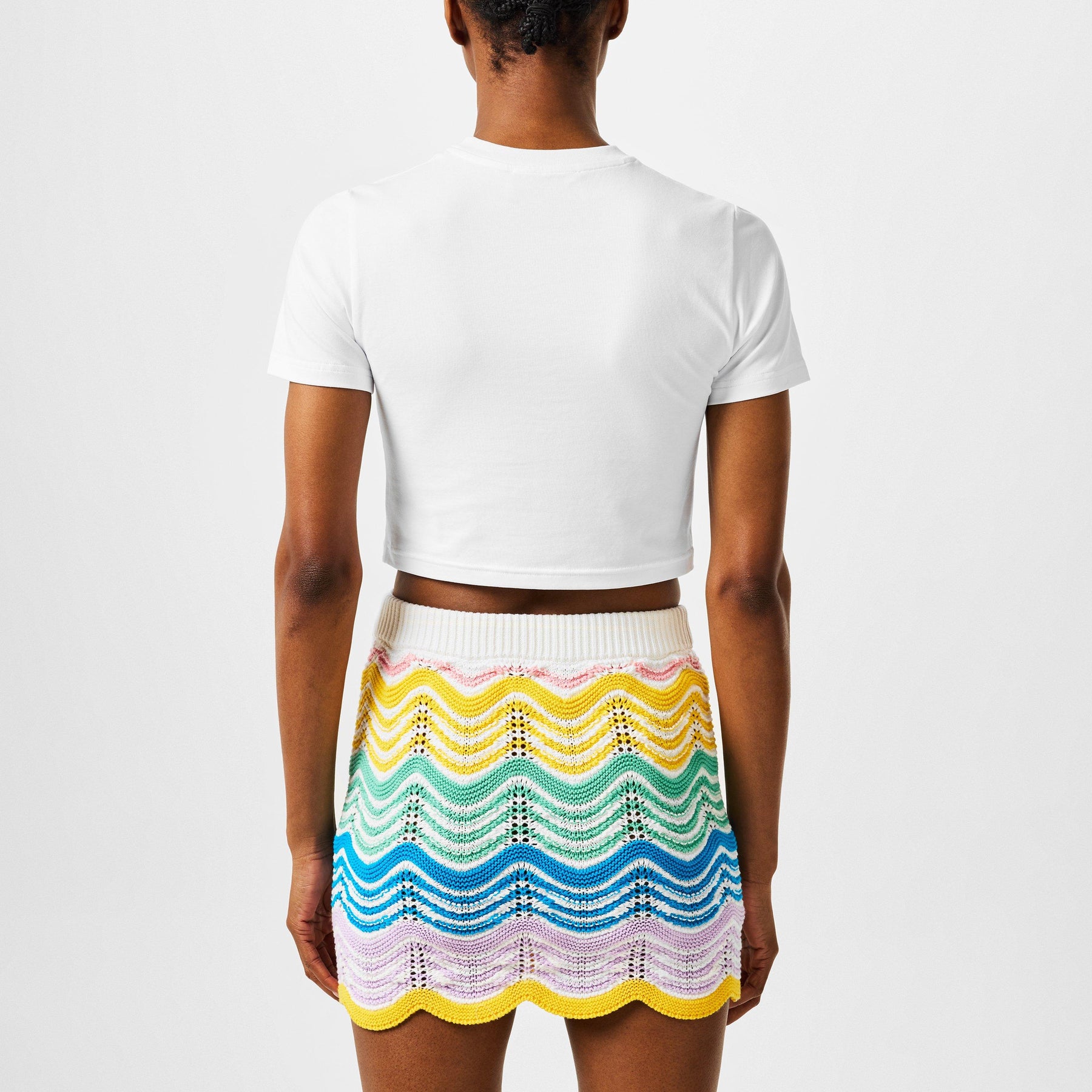 Women's Logo Cotton Cropped Baby T-Shirt