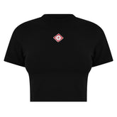 Women's Logo Cotton Cropped Baby T-Shirt