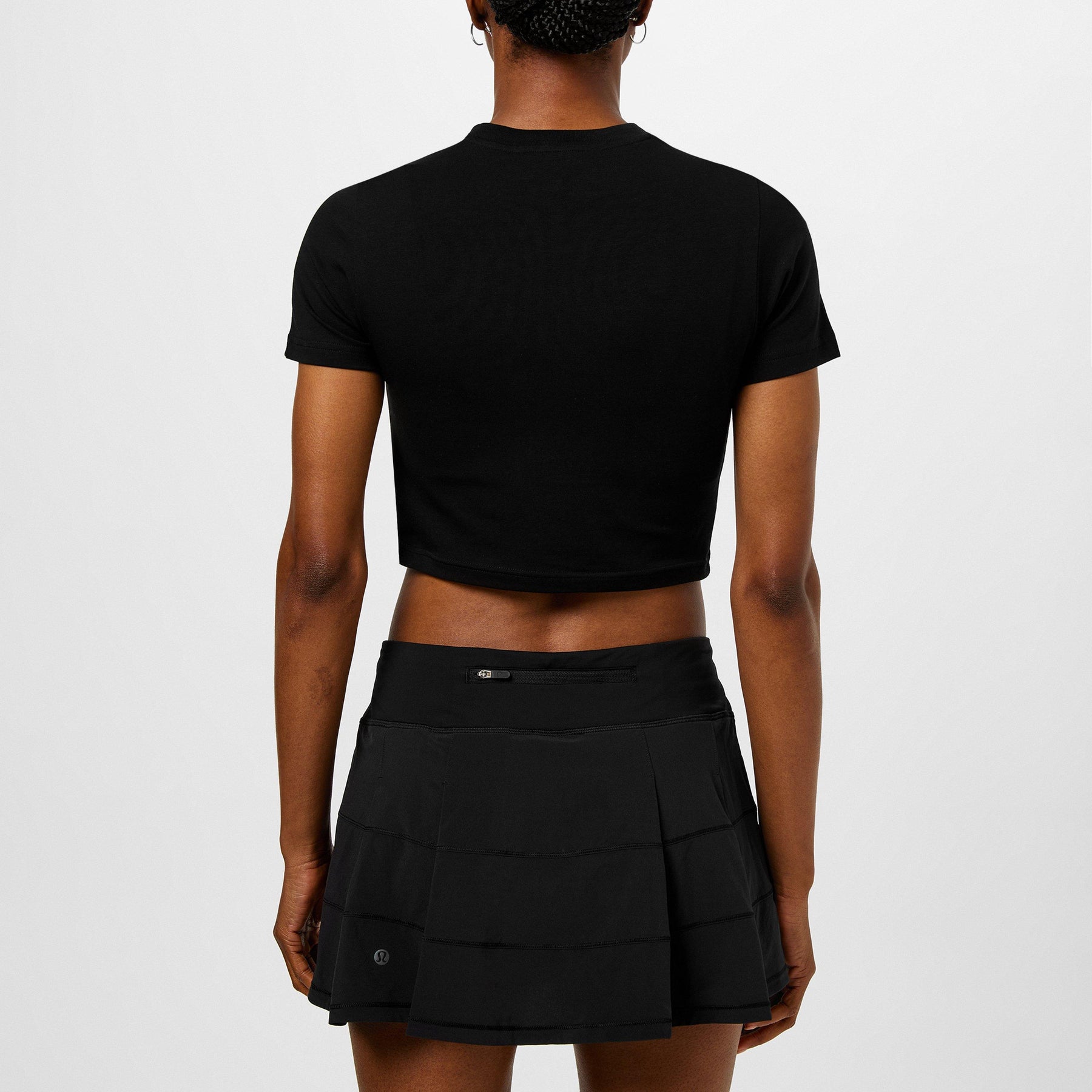 Women's Logo Cotton Cropped Baby T-Shirt