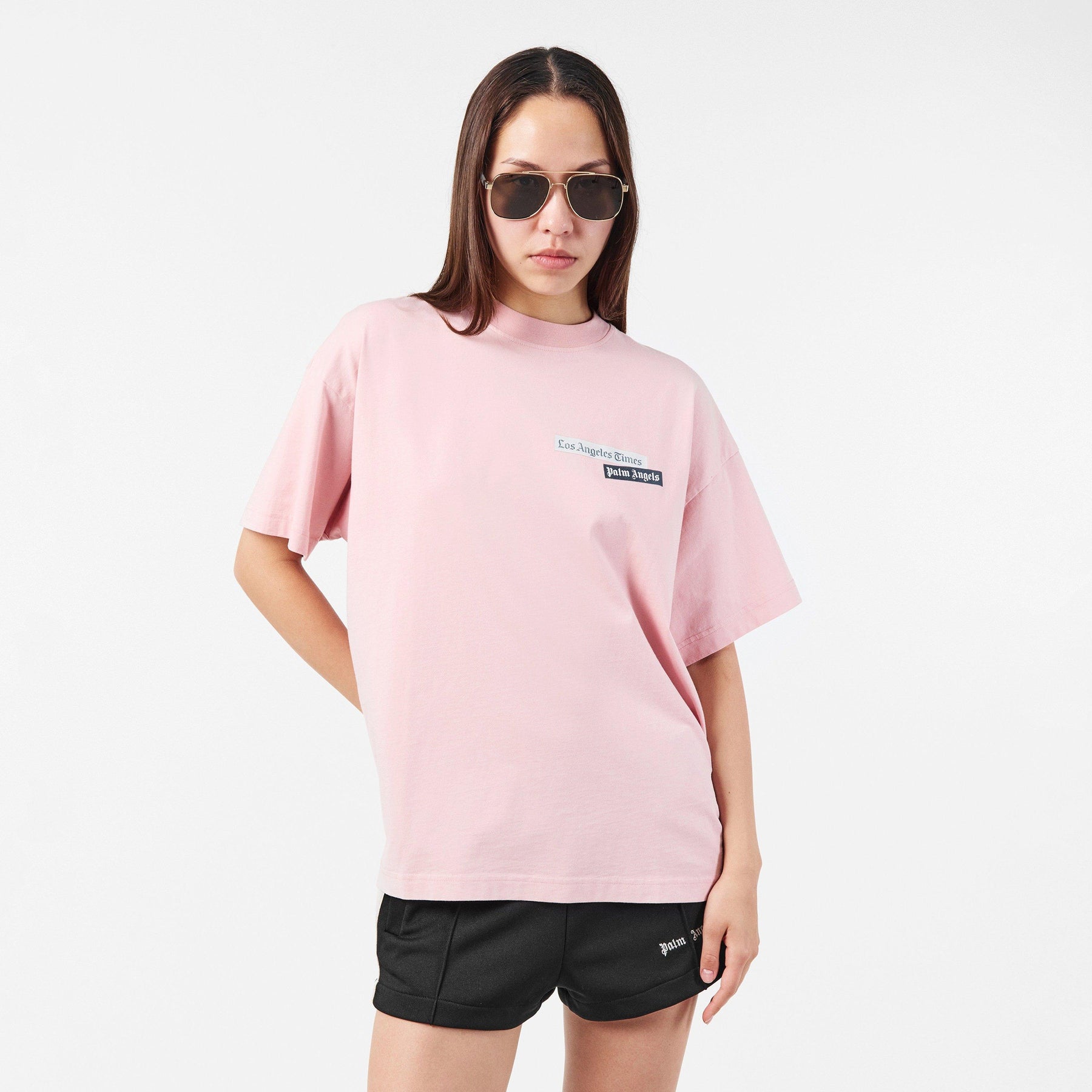 Palm News Tee Ld53