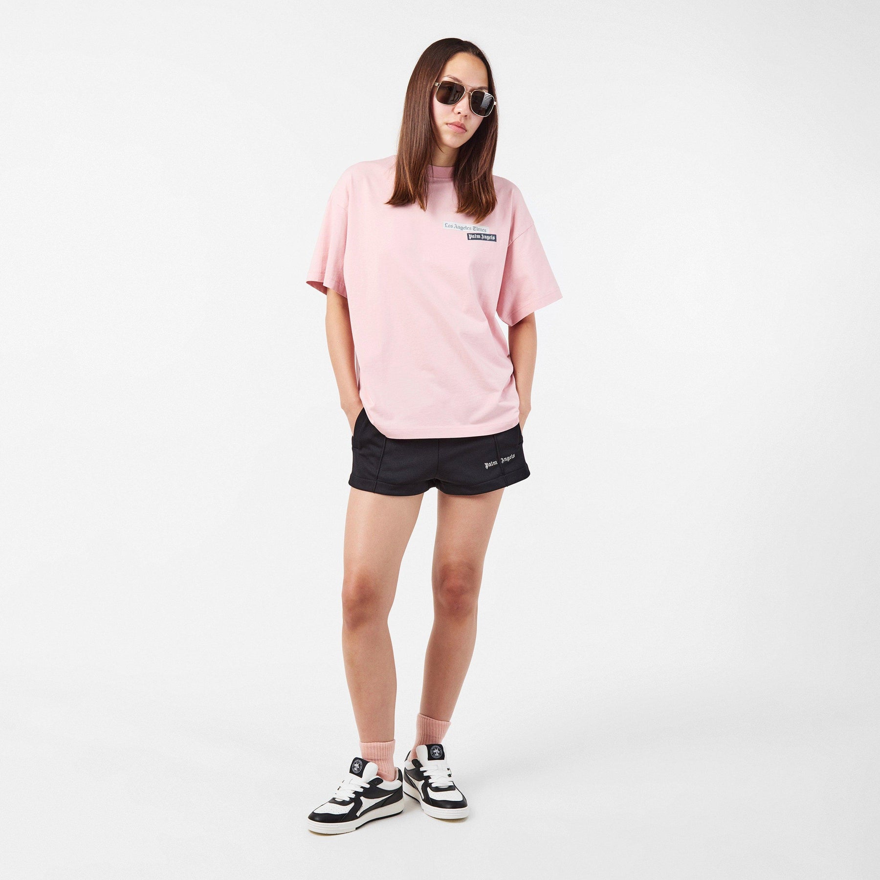 Palm News Tee Ld53