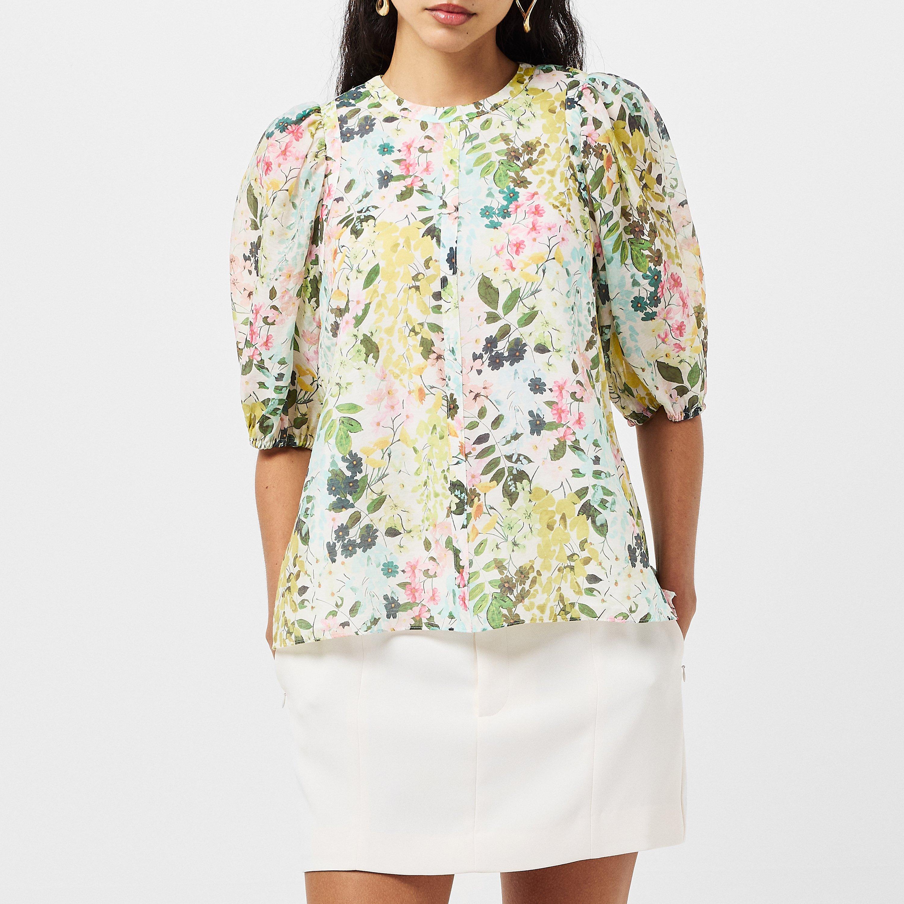 Micha Short-Sleeve Patterned Shirt