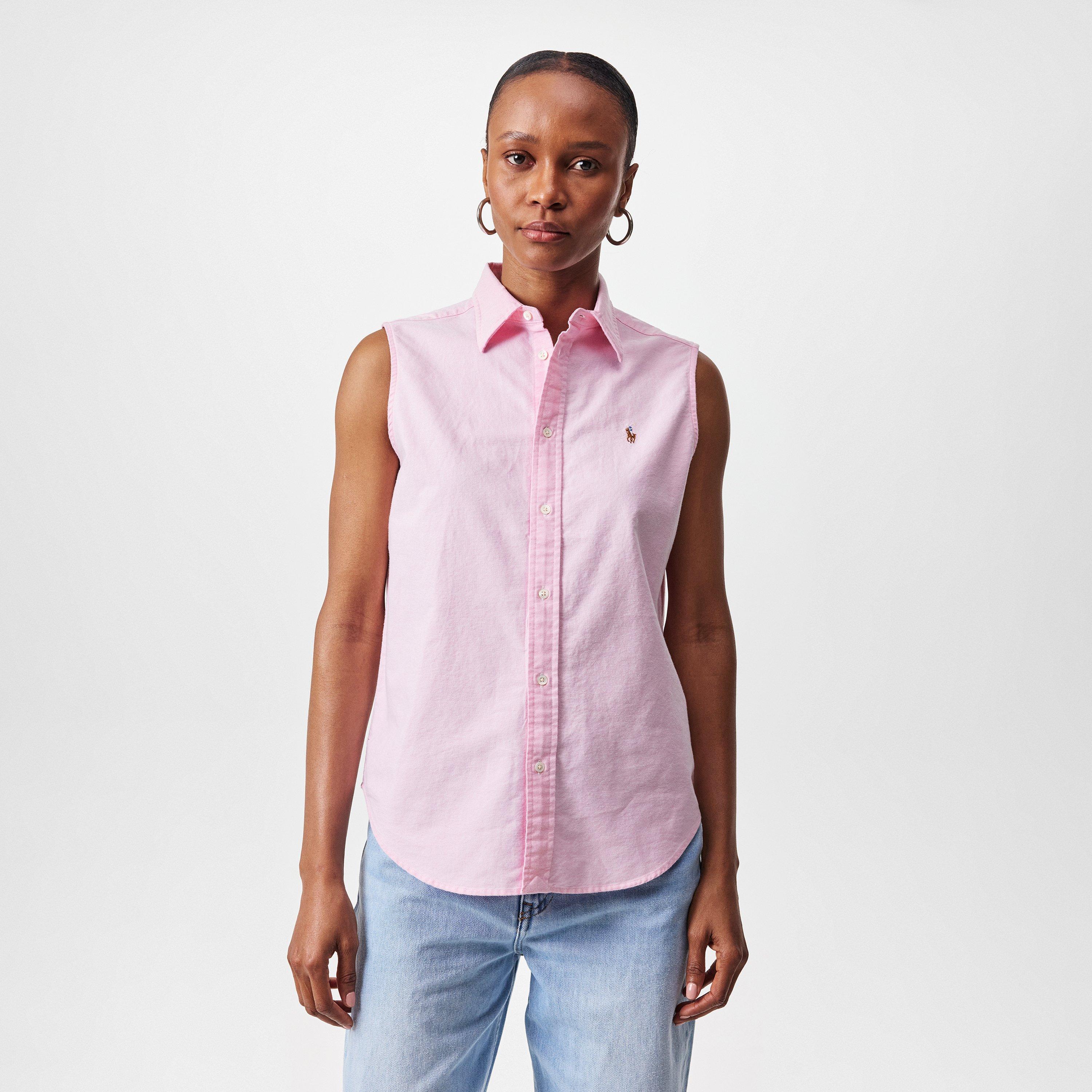 Women's Short-Sleeve Plain Shirt