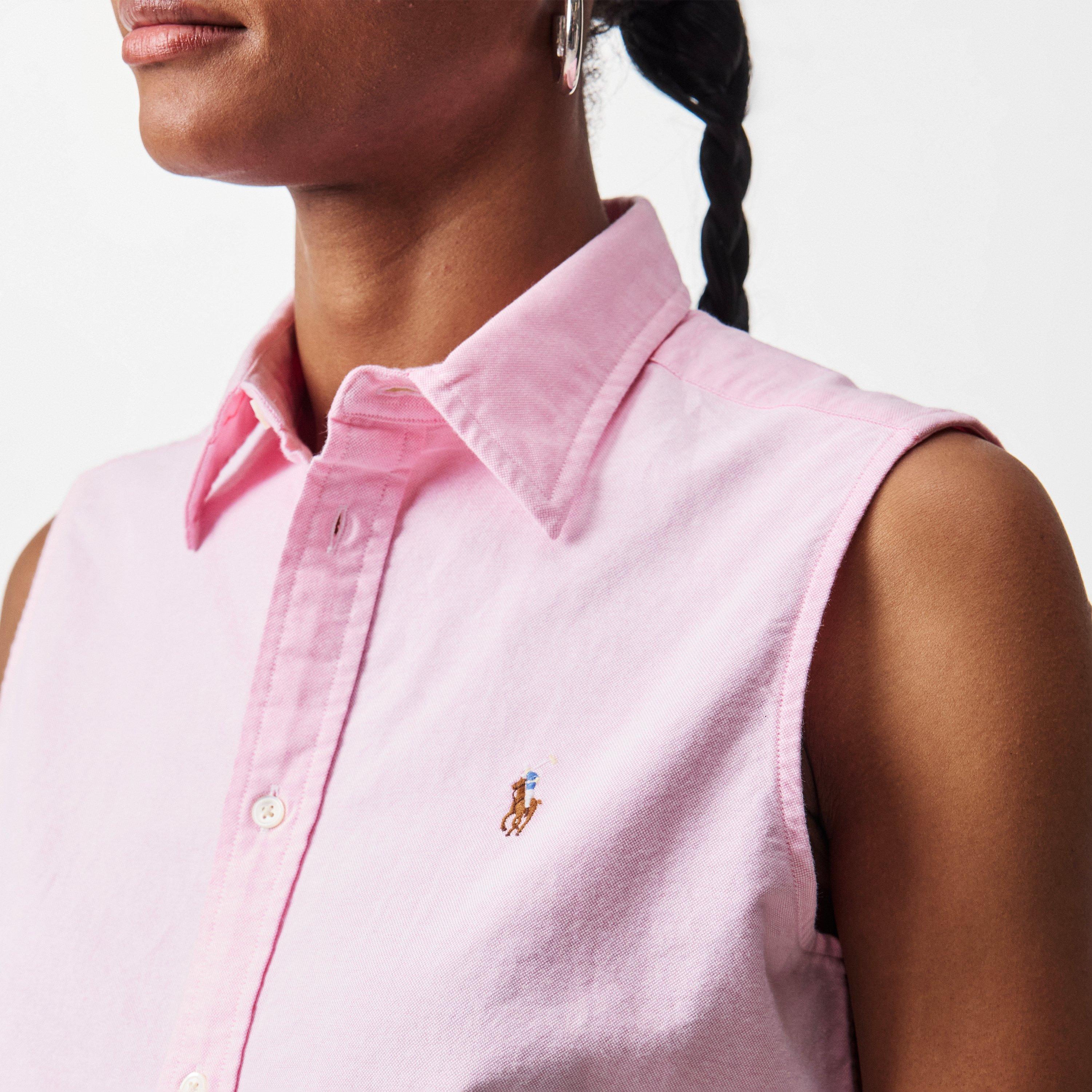 Women's Short-Sleeve Plain Shirt