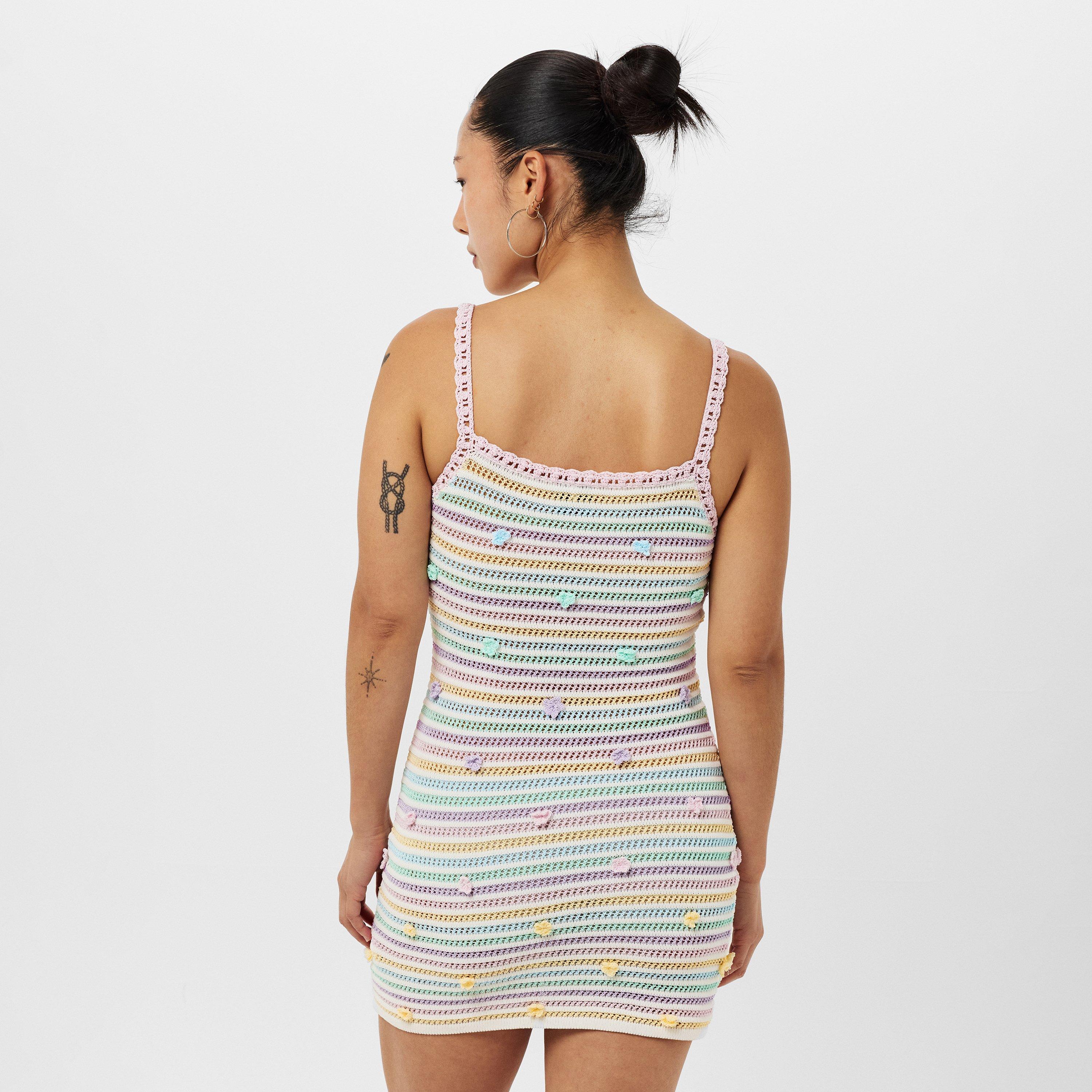 Crochet Mini Dress