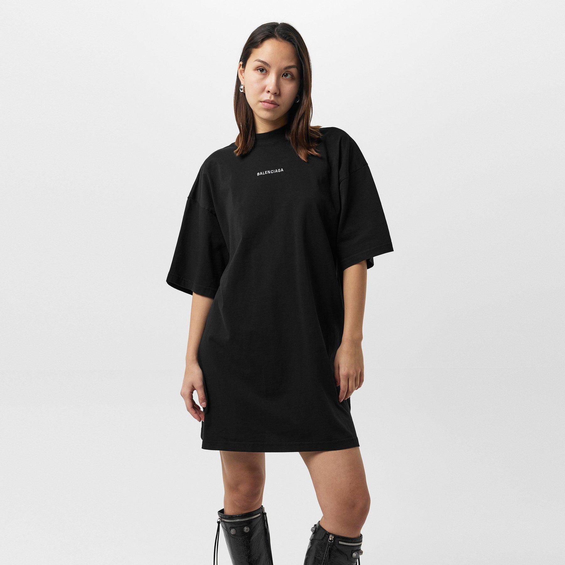 Back Logo T-Shirt Dress