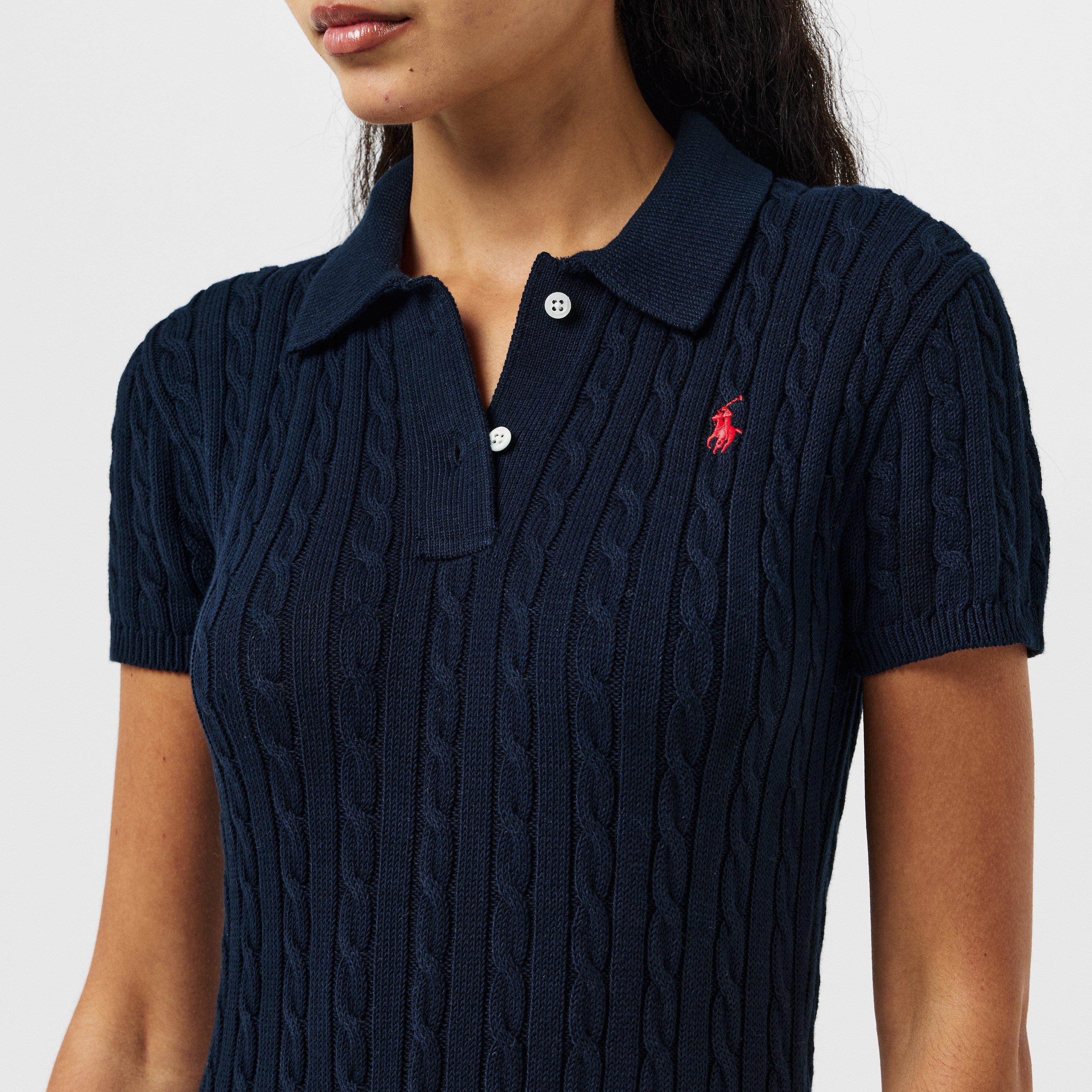 Women's Cable Shirt Dress