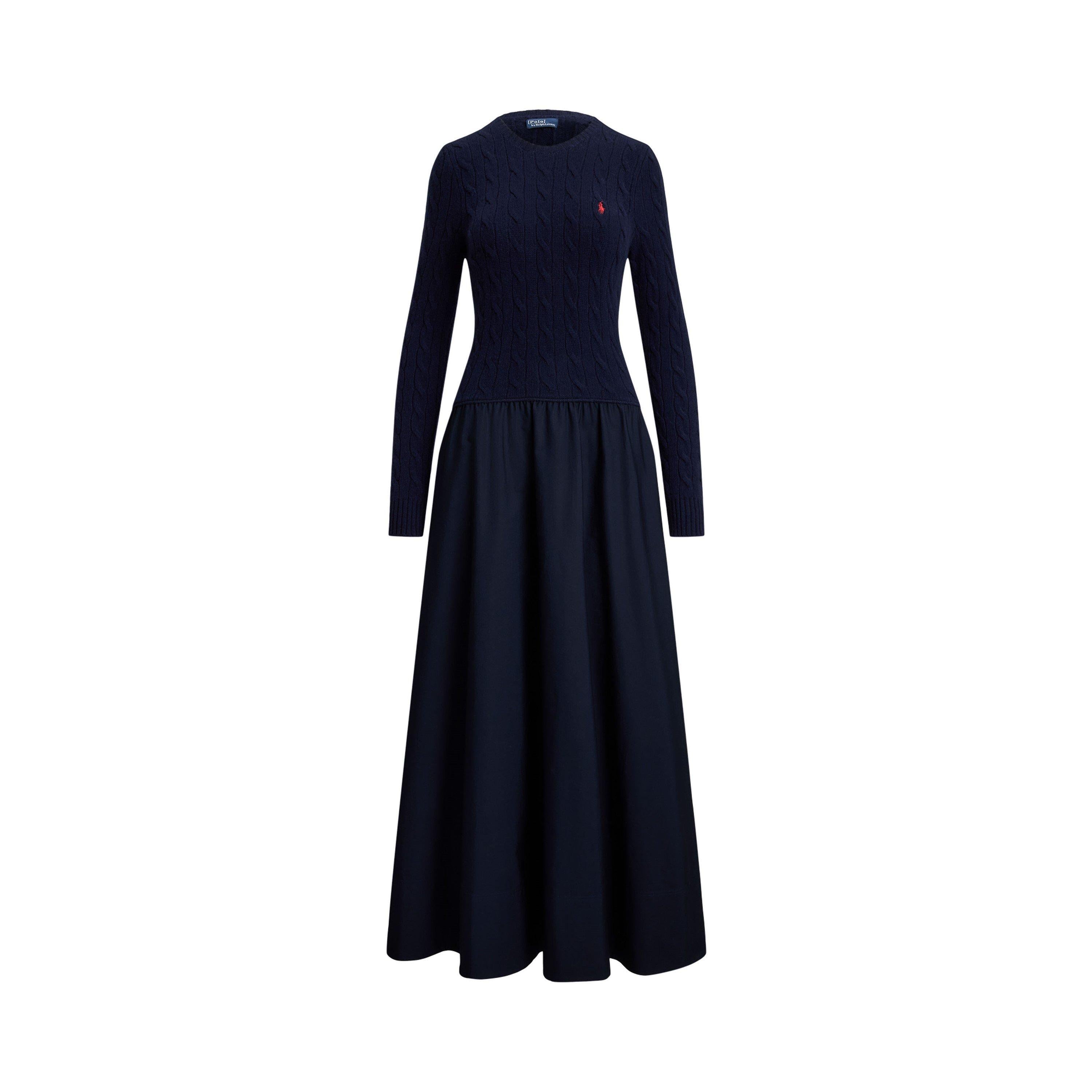 Cable A-Line Dress