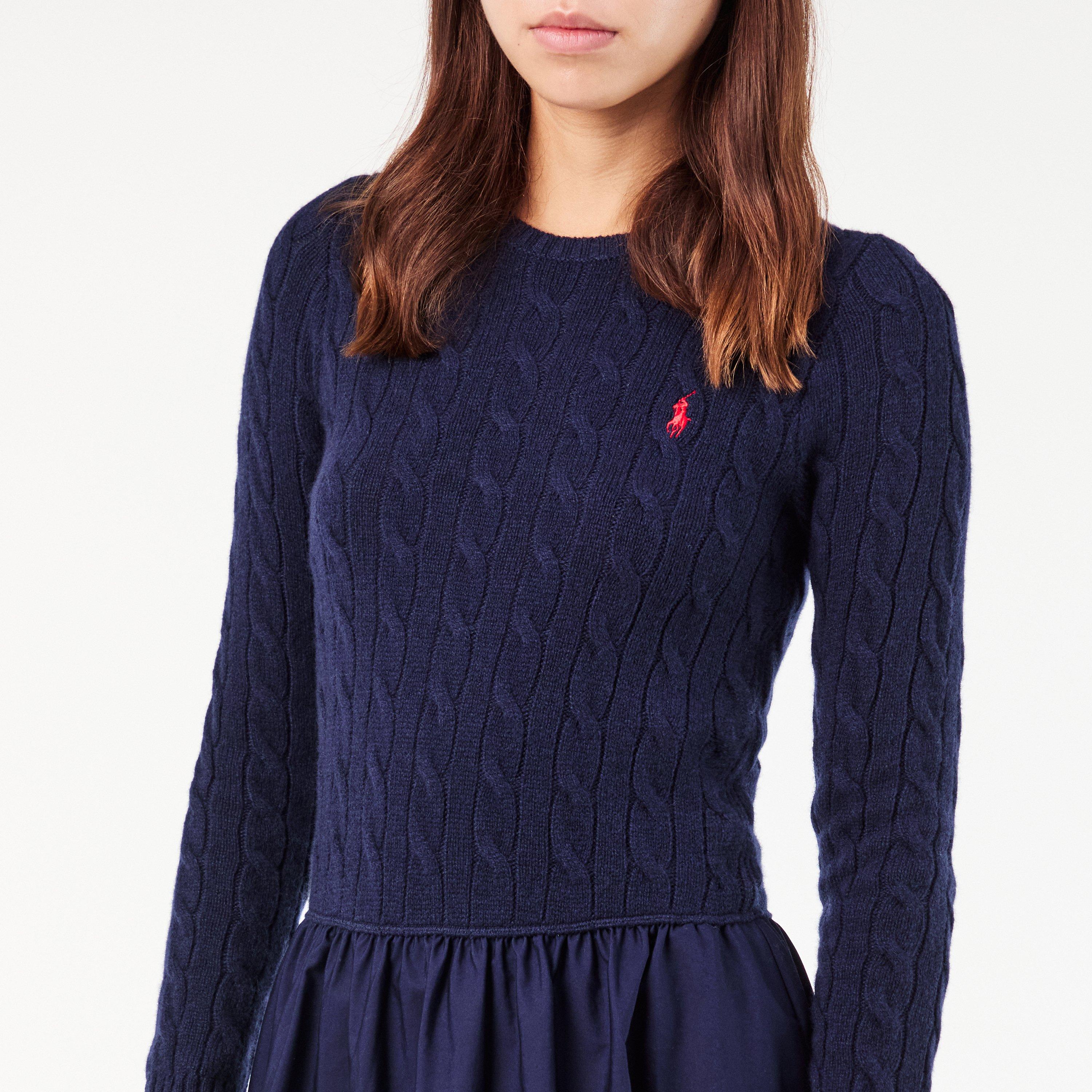 Women's Cable A-Line Dress