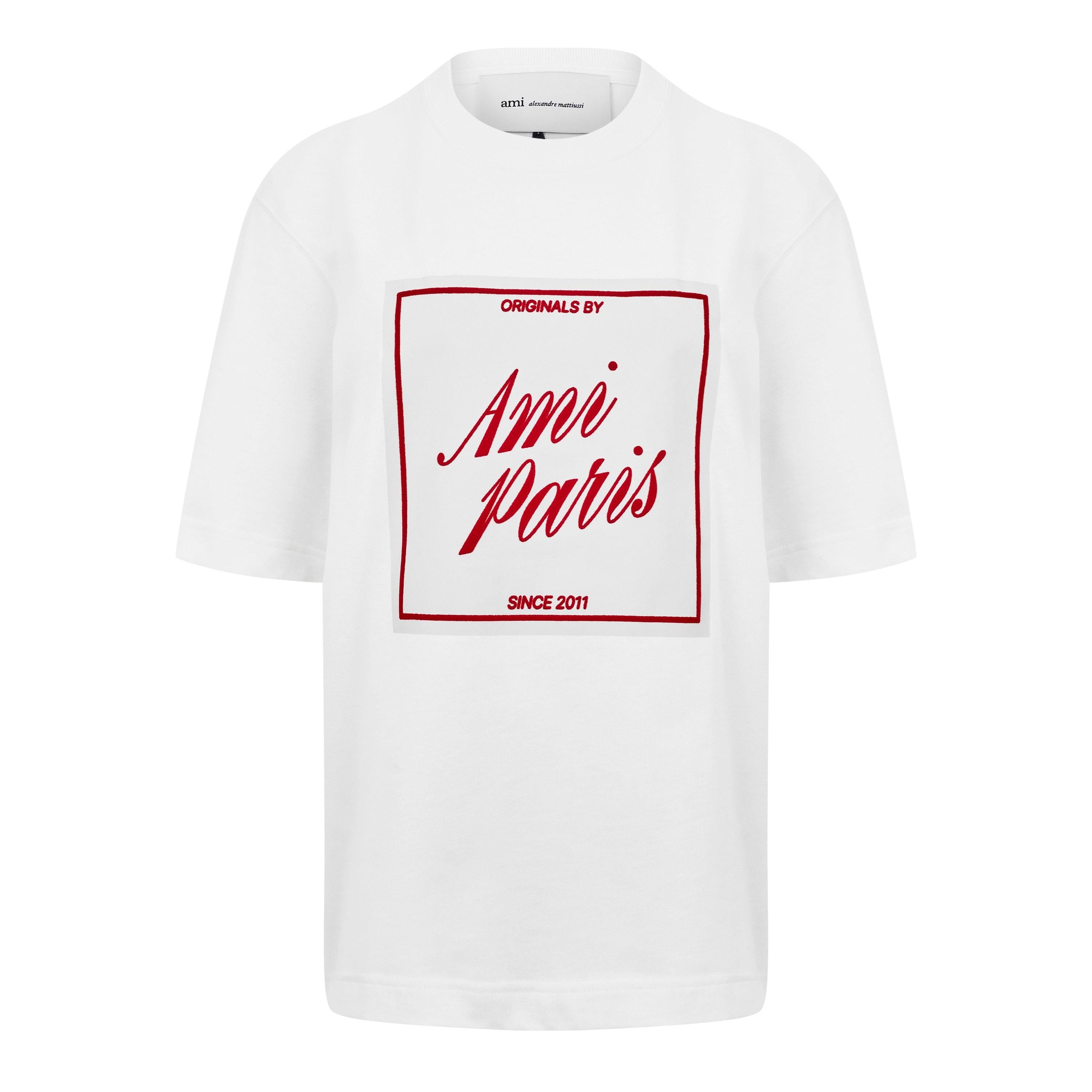 Ami Label Tee Ld61