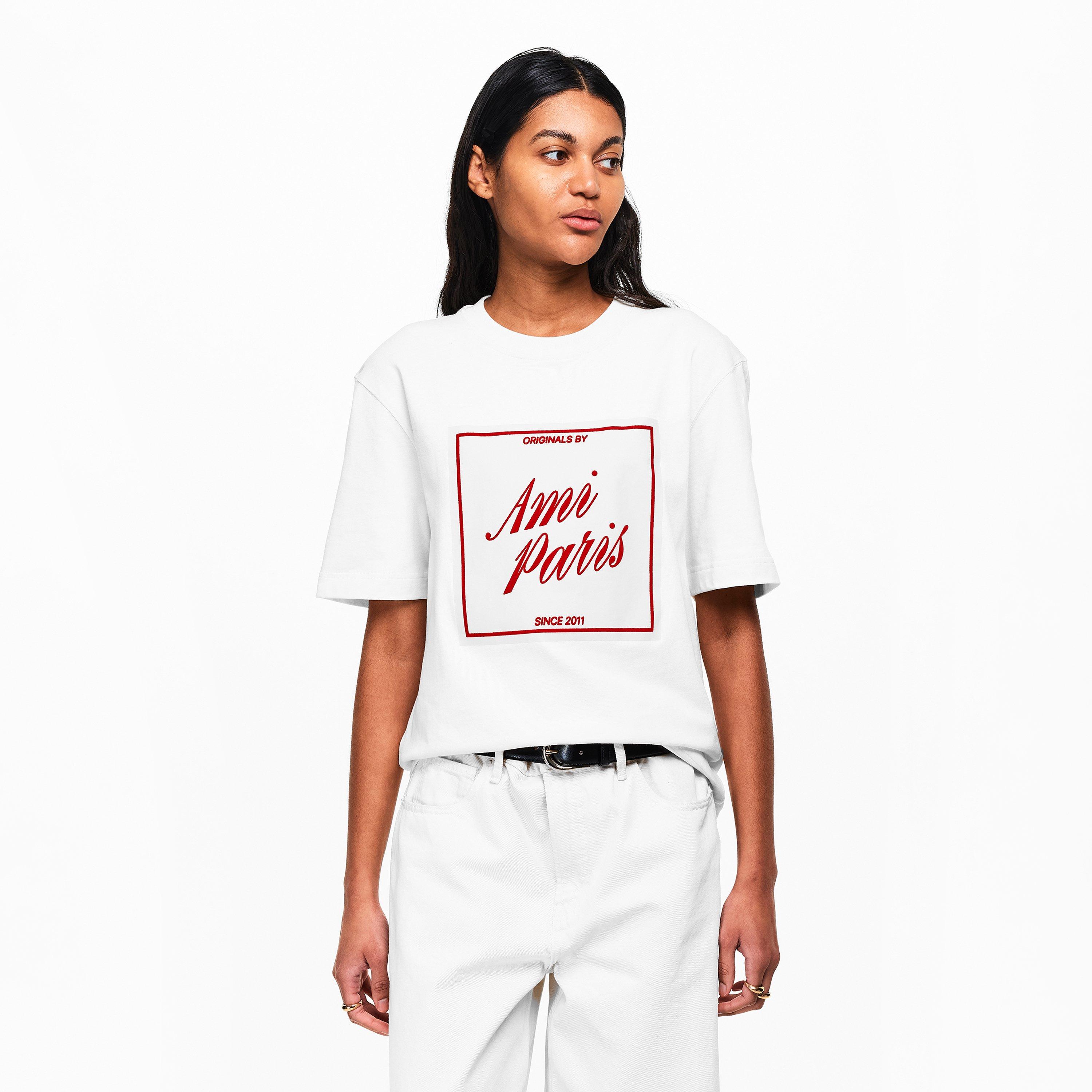 Ami Label Tee Ld61