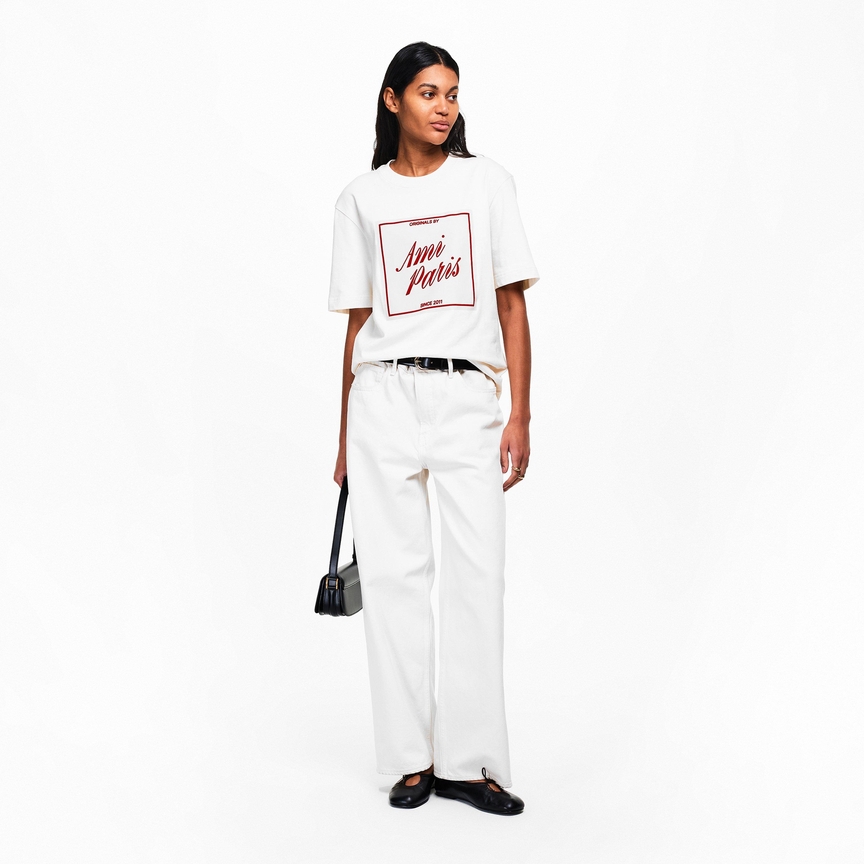 Ami Label Tee Ld61