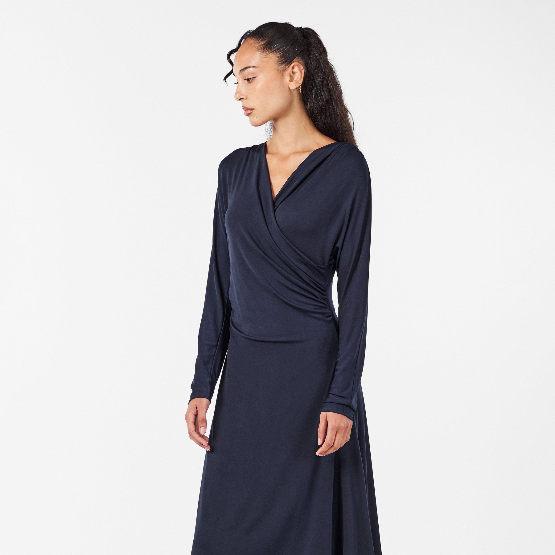 Ettita 10263100 01 Wrap Dress Womens