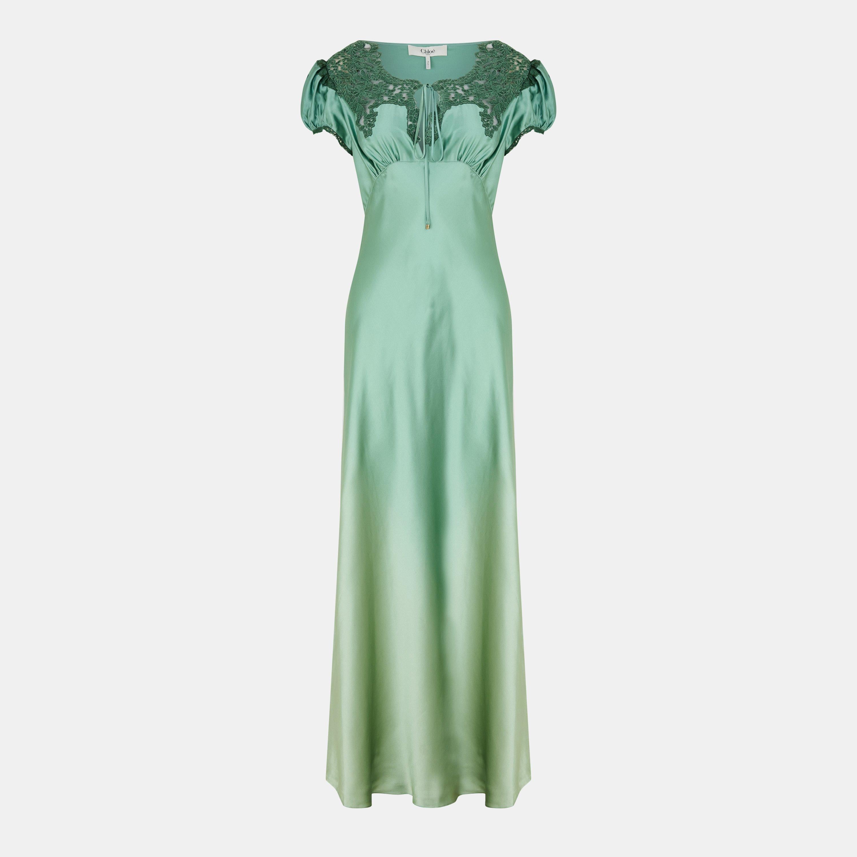 Silk Long Maxi Dress