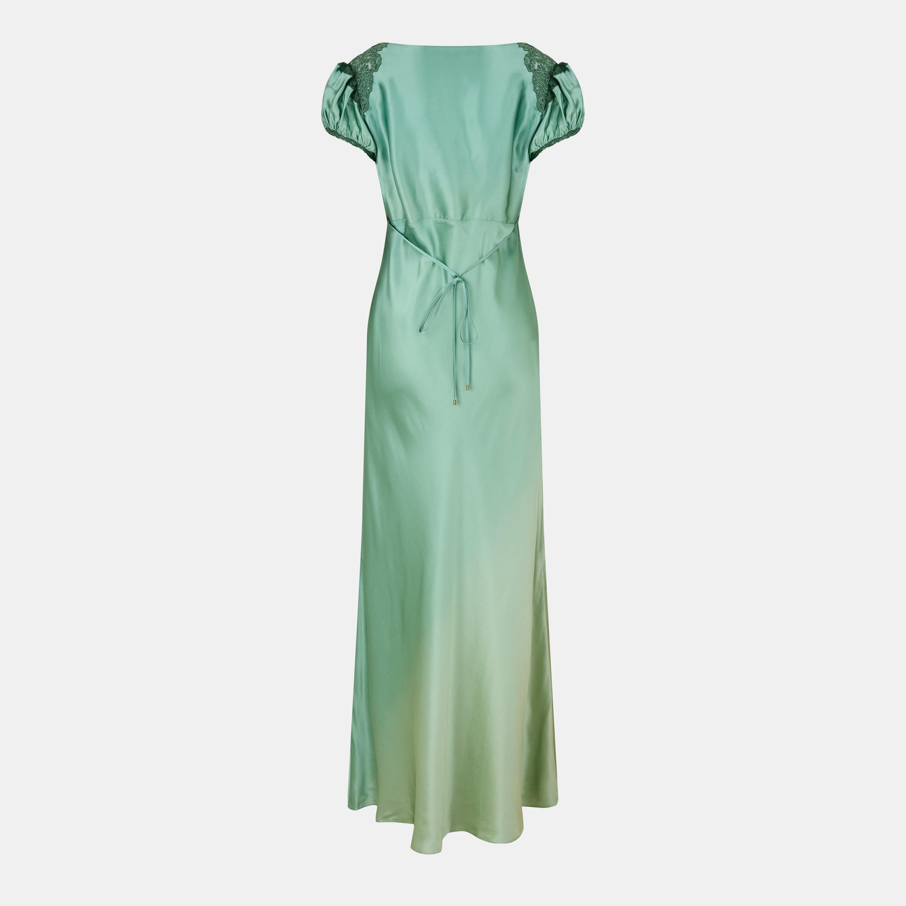 Silk Long Maxi Dress
