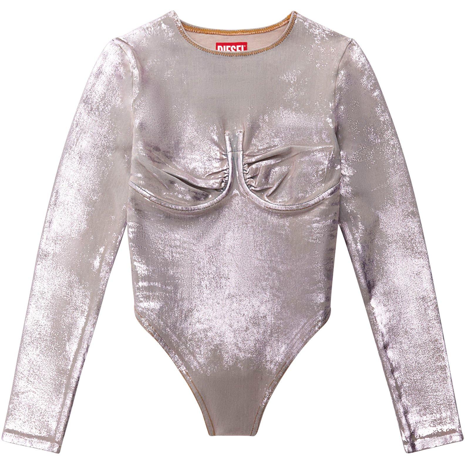 De-Nikki Metallic Bodysuit