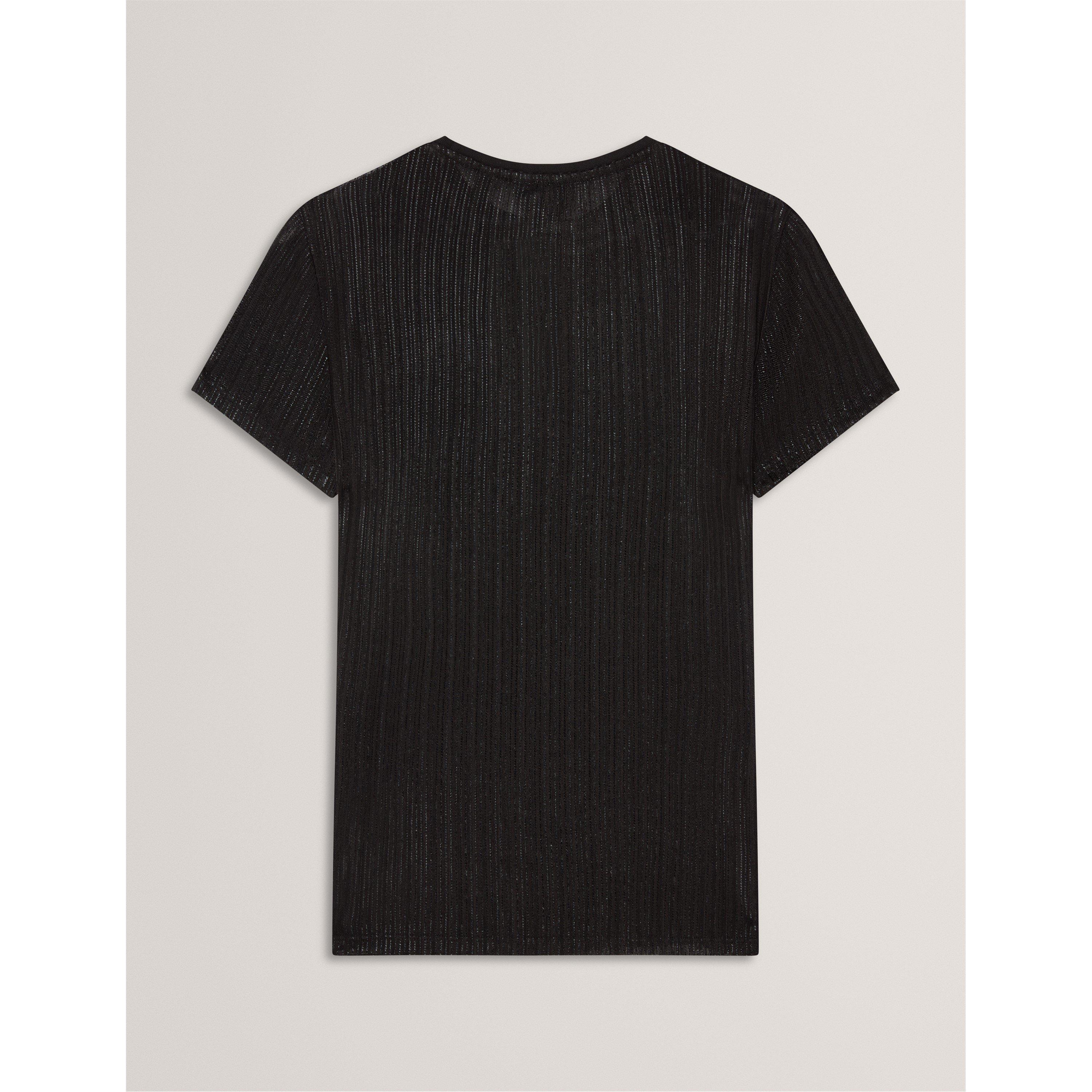 Metallic Slim Fit T-Shirt