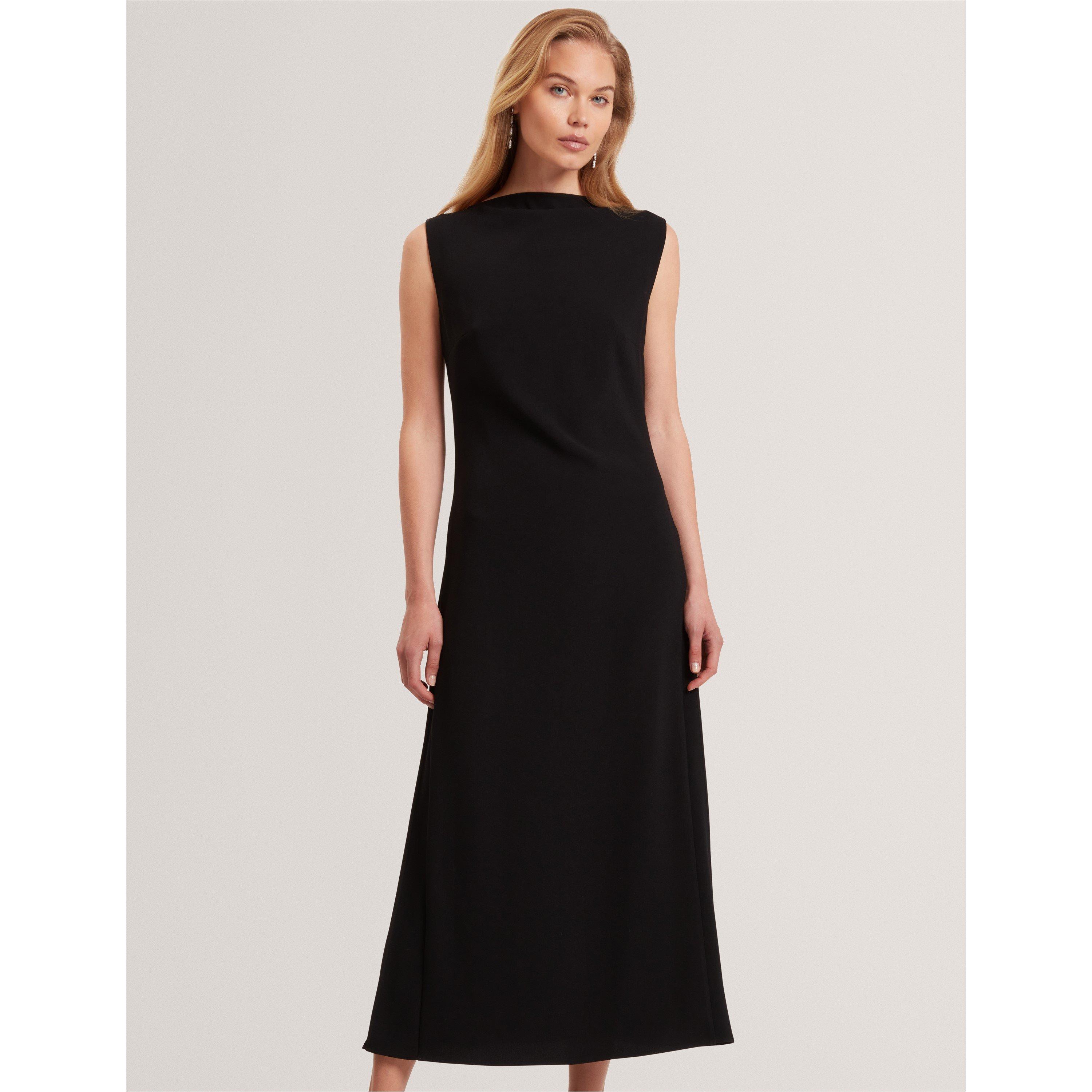 Pleat Midi Tea Dress