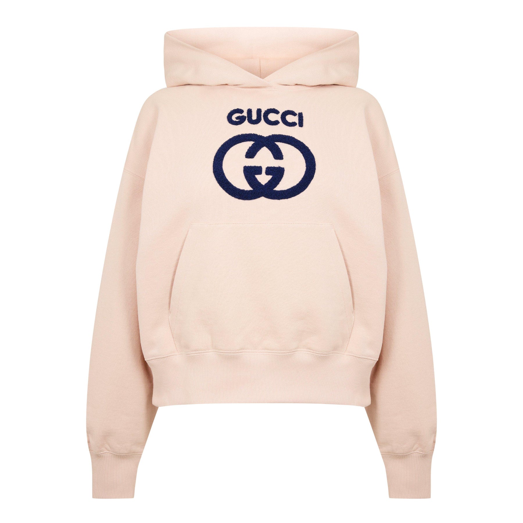 Cotton Jersey Sweatshirt With Embroidery