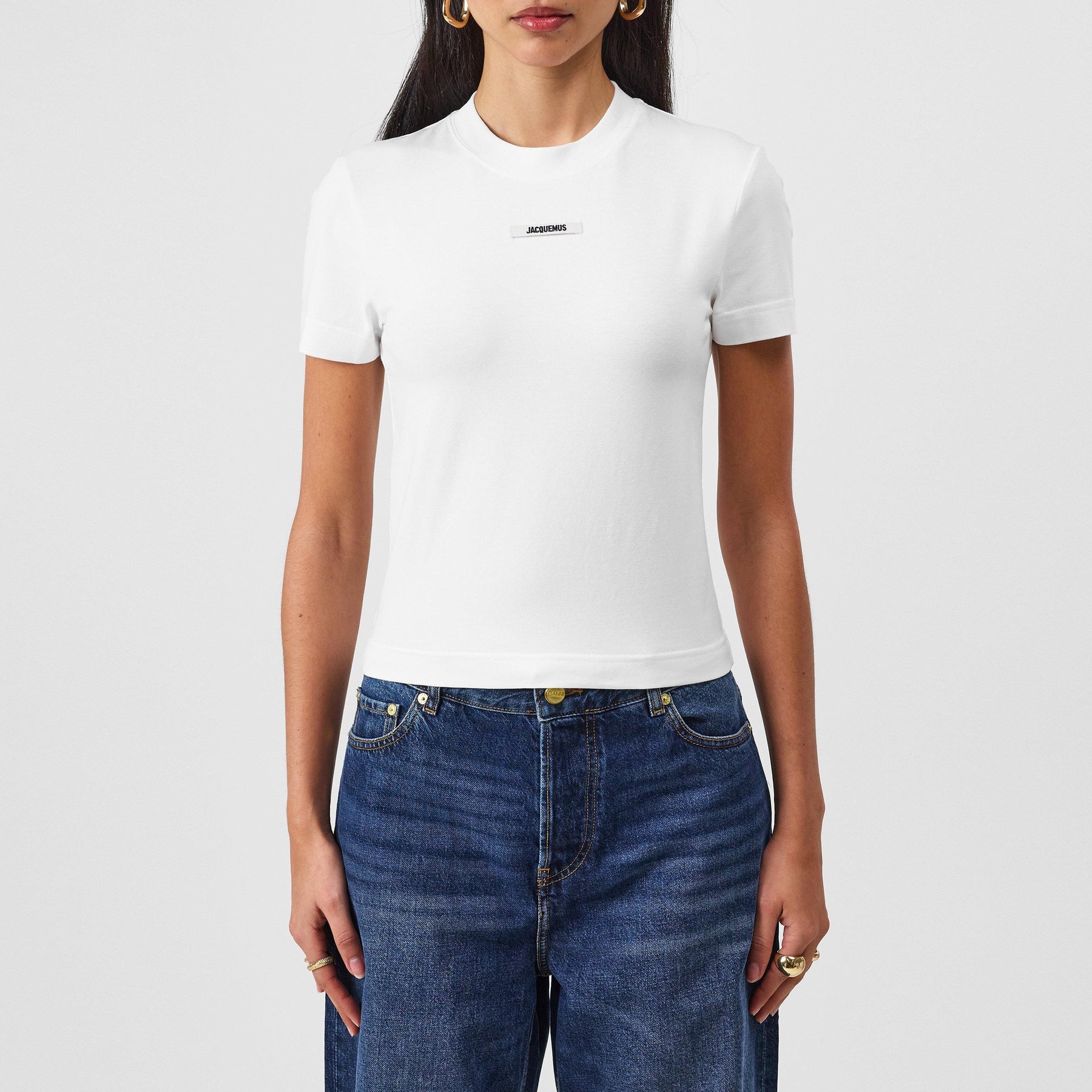Women's Logo Cotton Le T-Shirt Gros Grain
