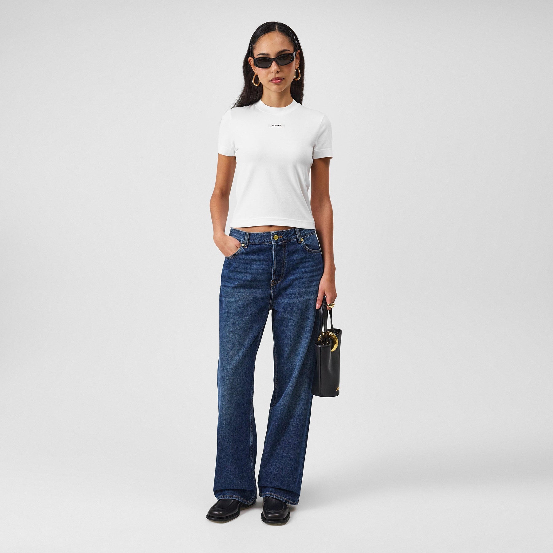 Women's Logo Cotton Le T-Shirt Gros Grain