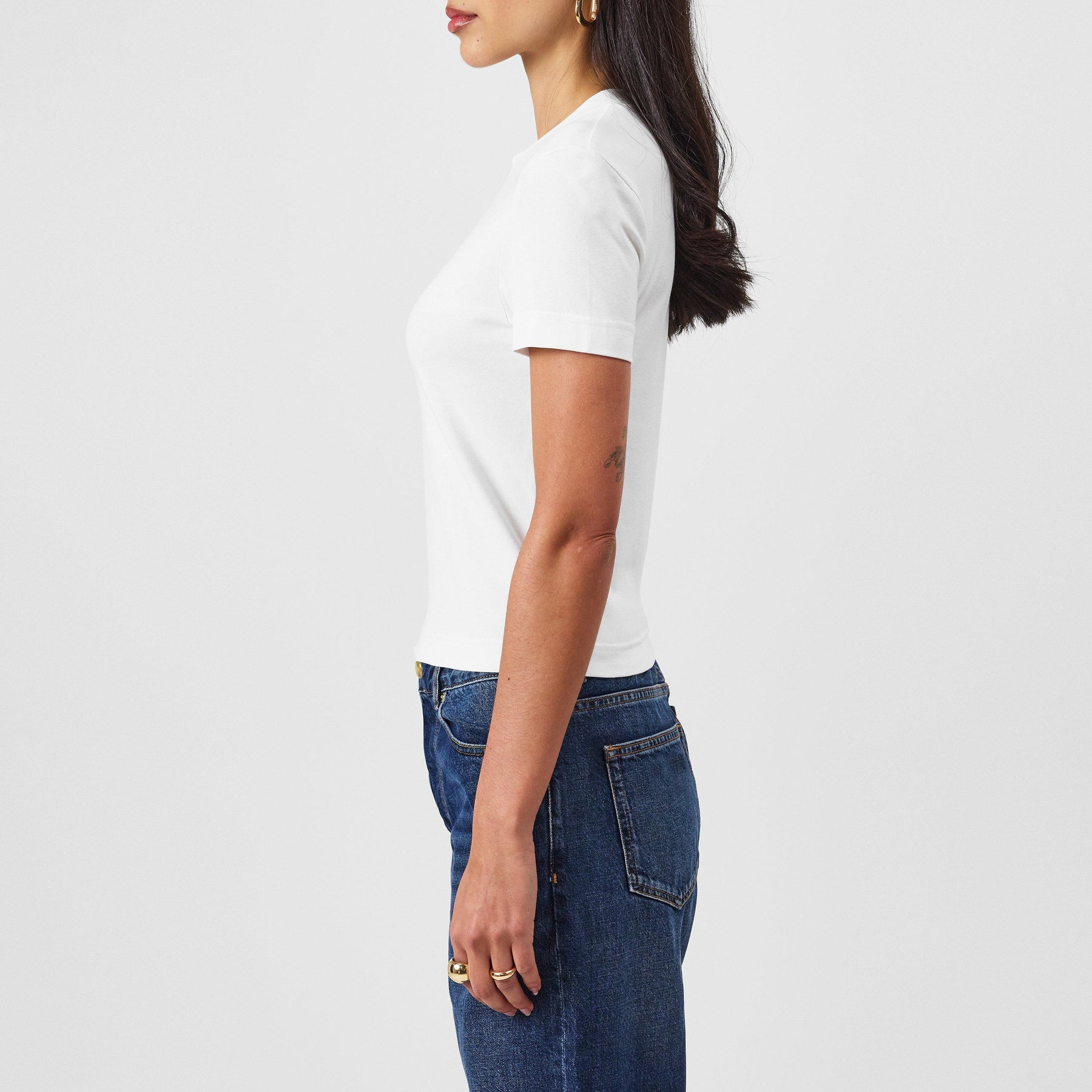 Women's Logo Cotton Le T-Shirt Gros Grain