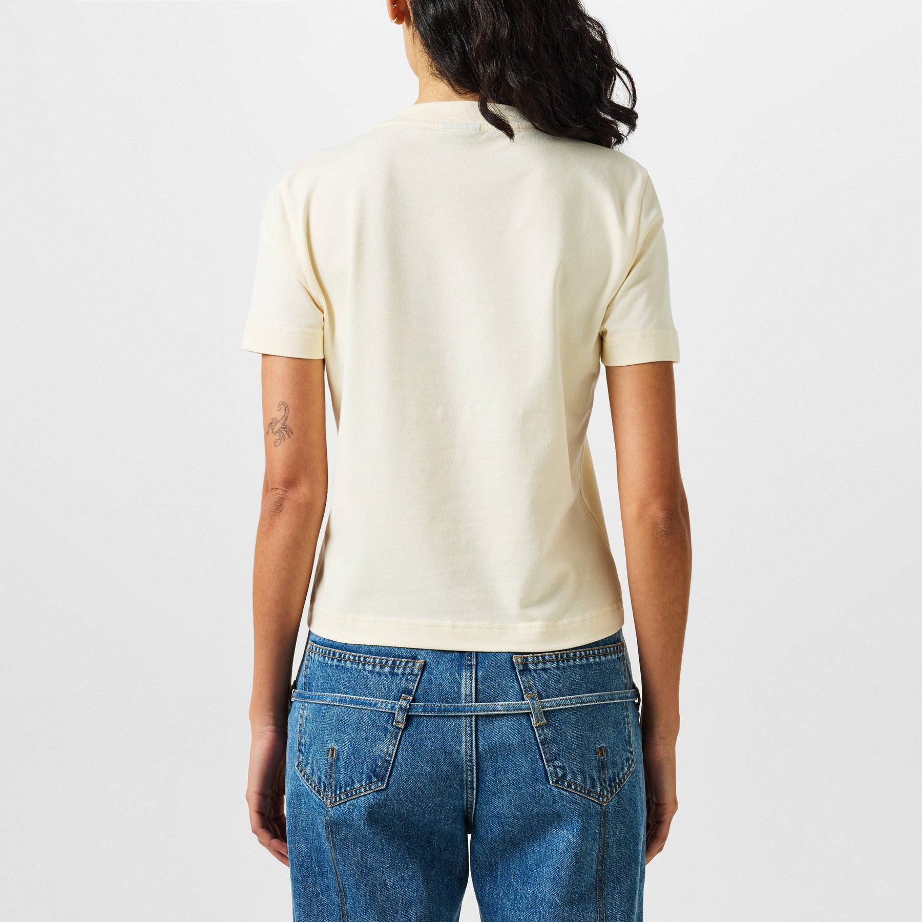 Women's Logo Cotton Le T-Shirt Gros Grain