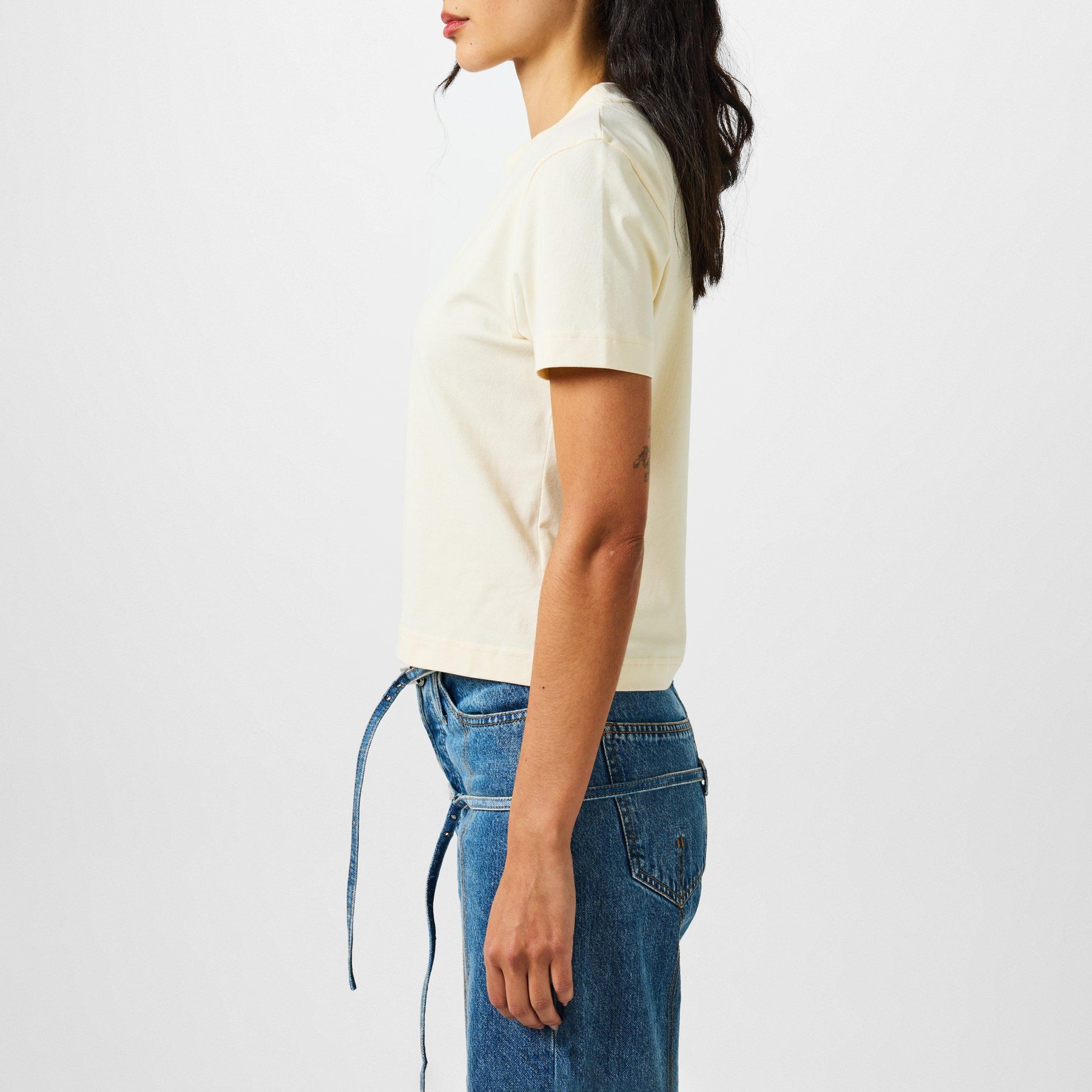 Women's Logo Cotton Le T-Shirt Gros Grain