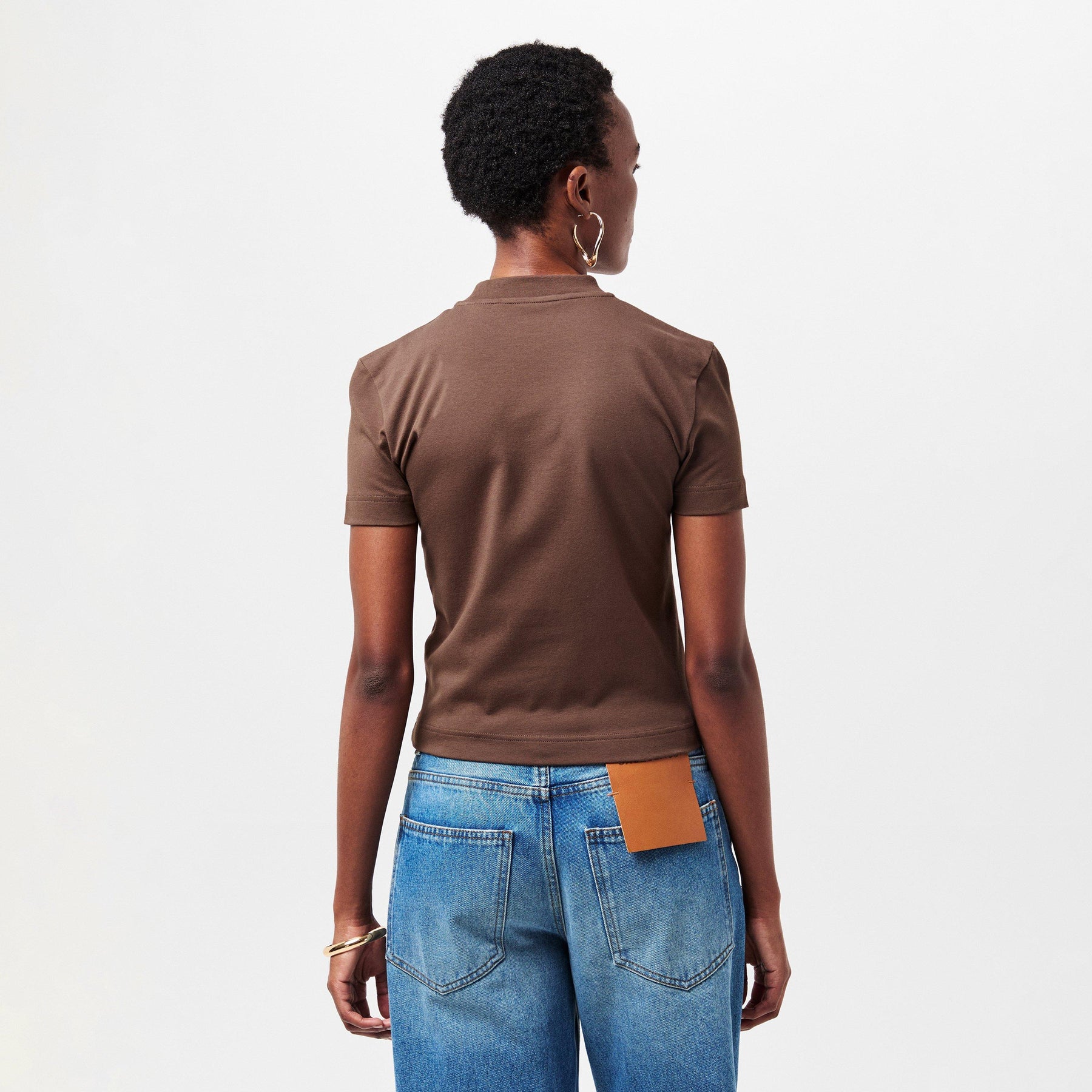 Women's Logo Cotton Le T-Shirt Gros Grain