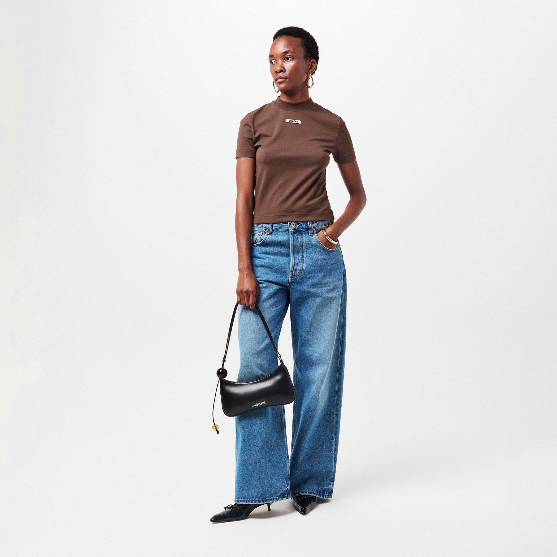 Women's Logo Cotton Le T-Shirt Gros Grain