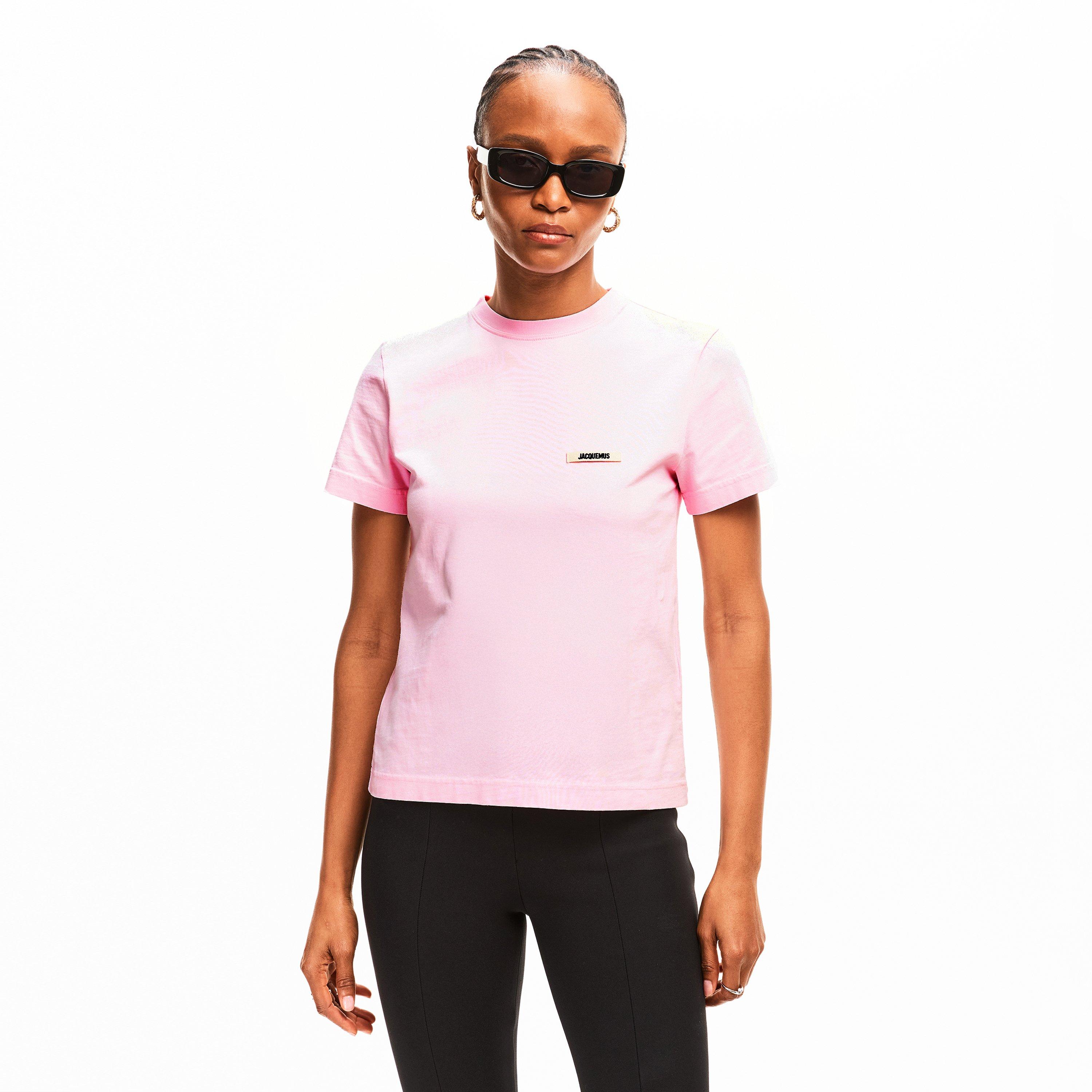 Logo Cotton Le T-Shirt Gros Grain